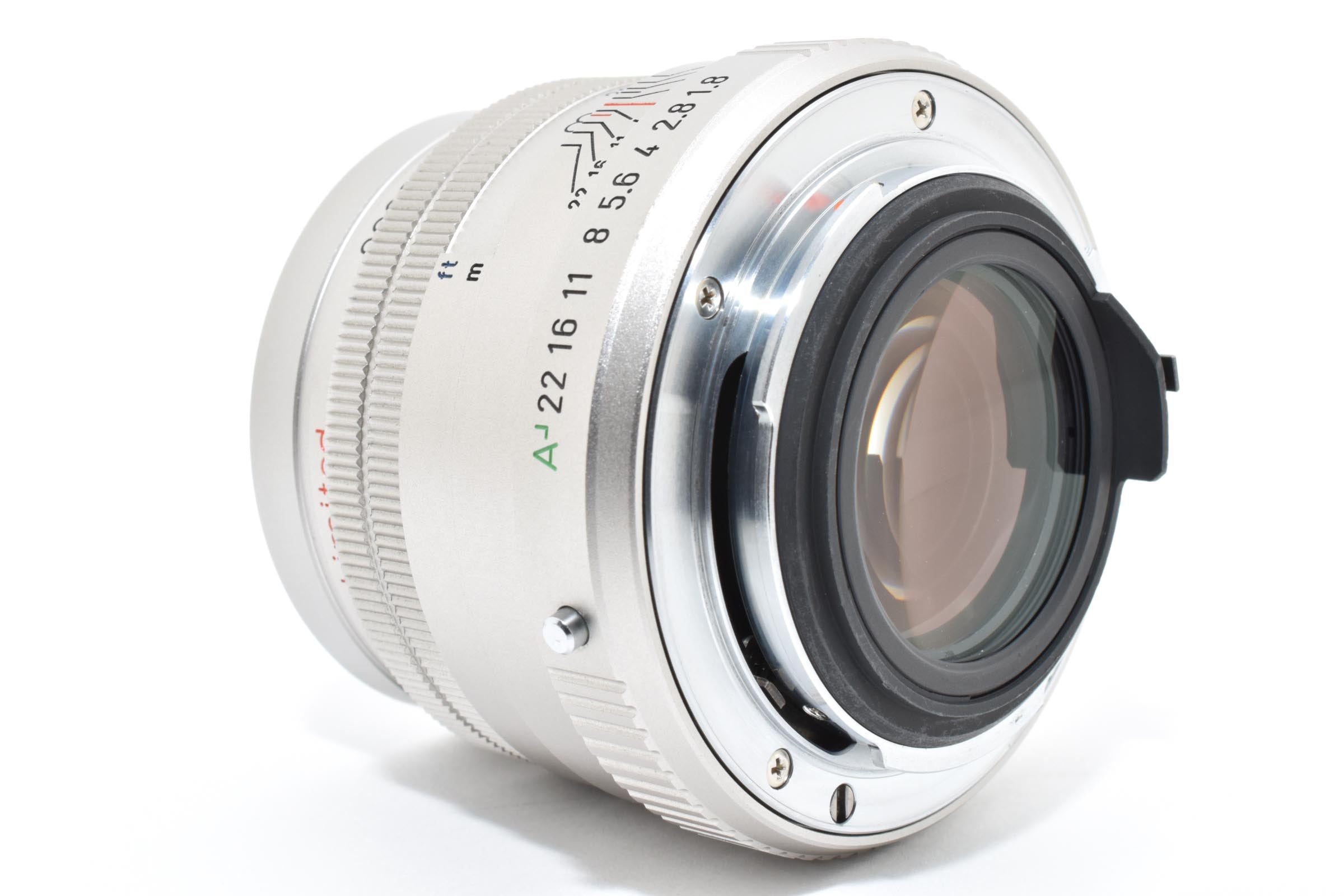 ★美品★ ペンタックス PENTAX FA77MM F1.8 LIMITED シルバー 希少な日本製 MADE IN JAPAN 交換レンズ ★ L42#7401
