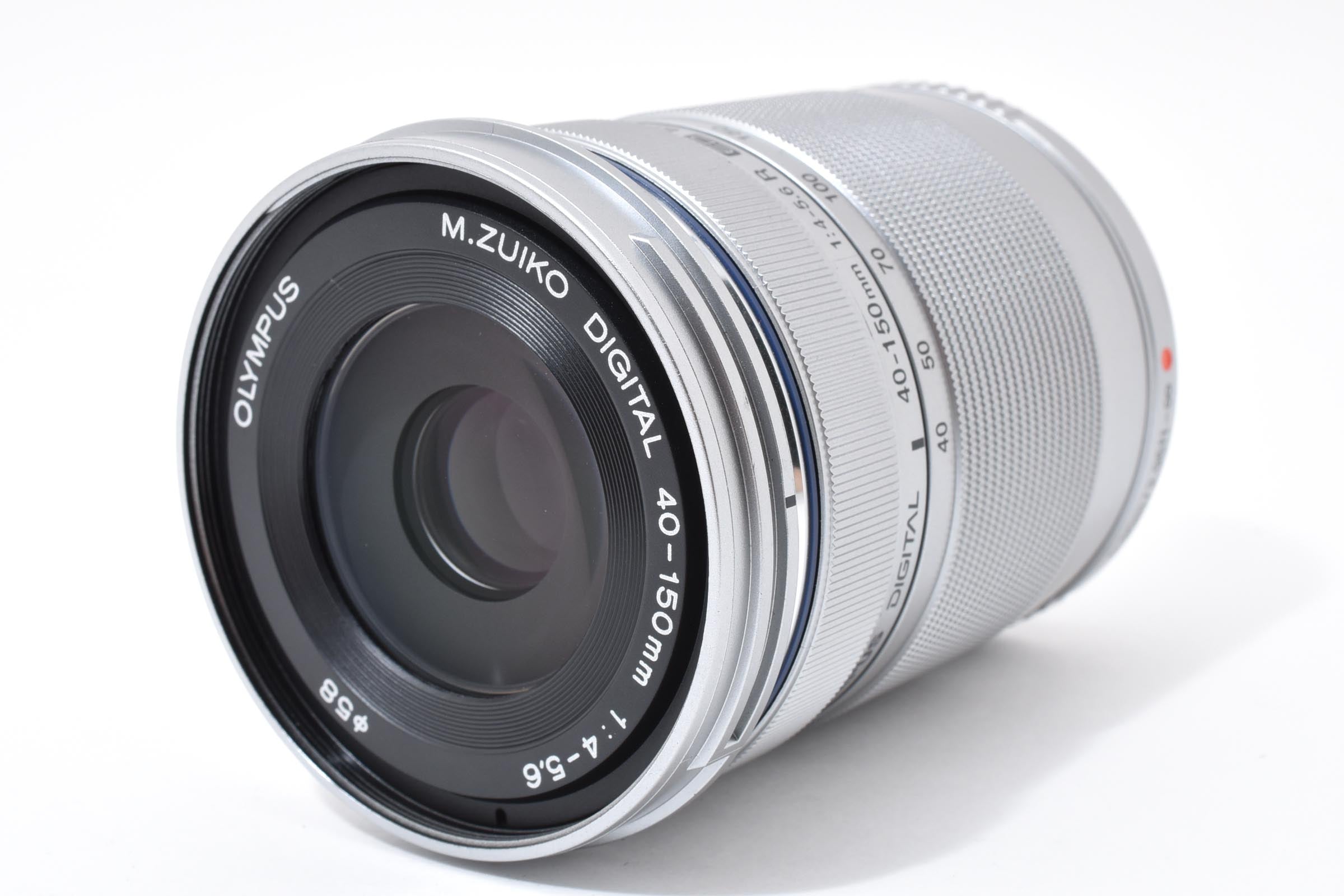 ★美品★ オリンパス Olympus M.ZUIKO DIGITAL ED 40-150MM F4.0-5.6 R シルバー ★ #8346