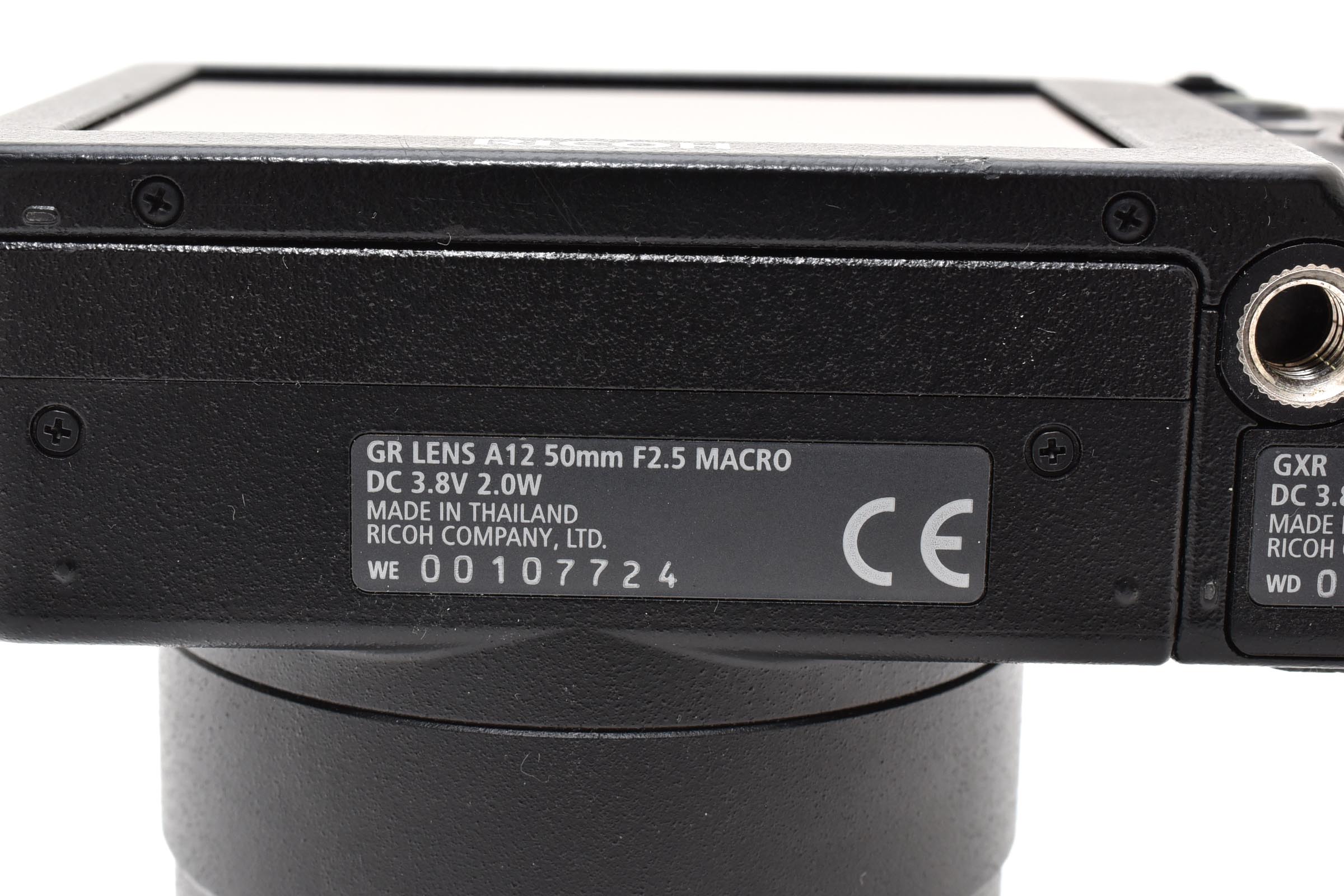 ★良品★ リコー RICOH GXR ボディ/ GR LENS A12 50MM F2.5 MACRO カメラユニット ★ #8406