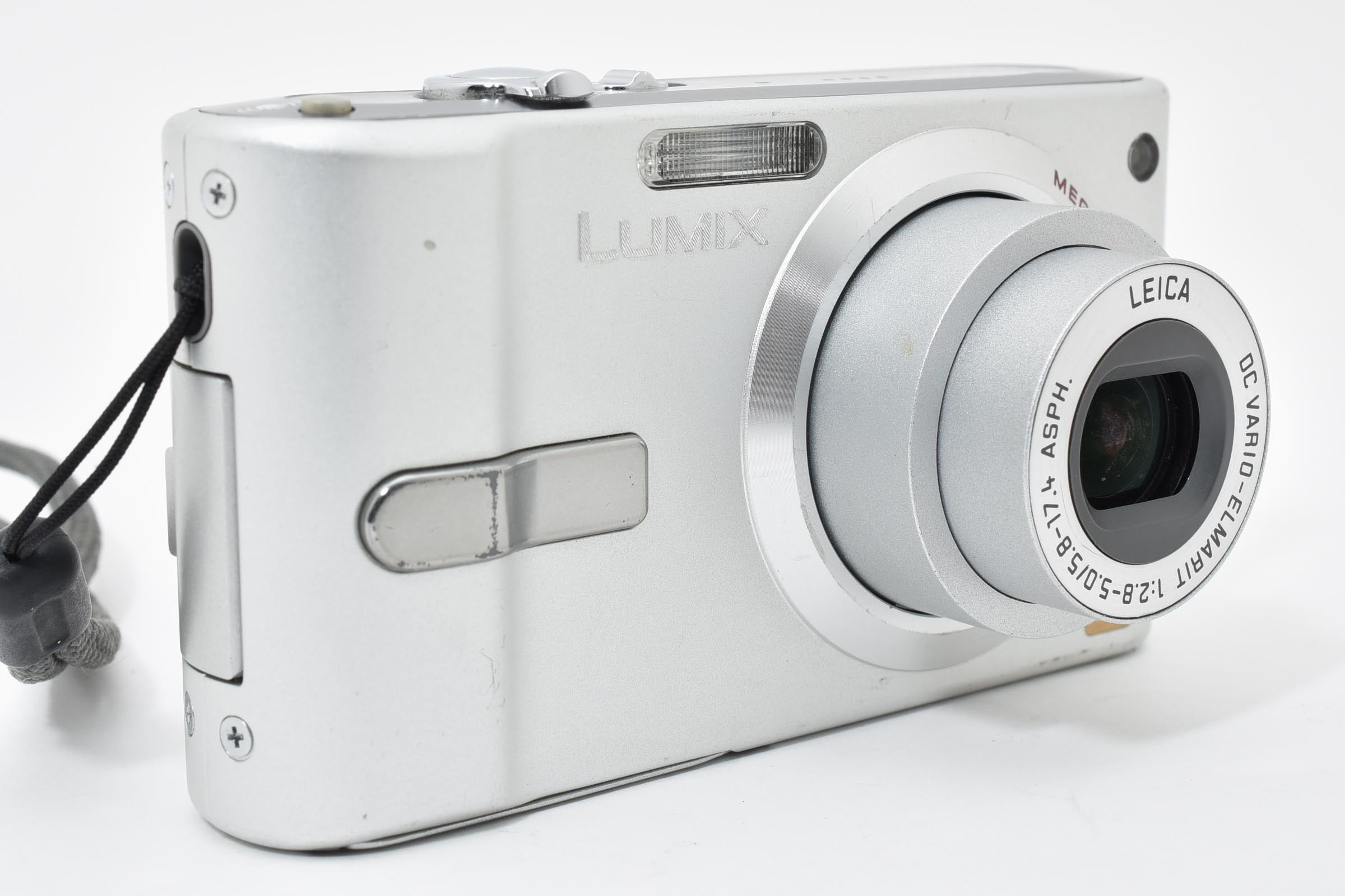 ★美品★ パナソニック Panasonic DMC-FS1 SILVER コンパクトデジタルカメラ ★ L20#7833
