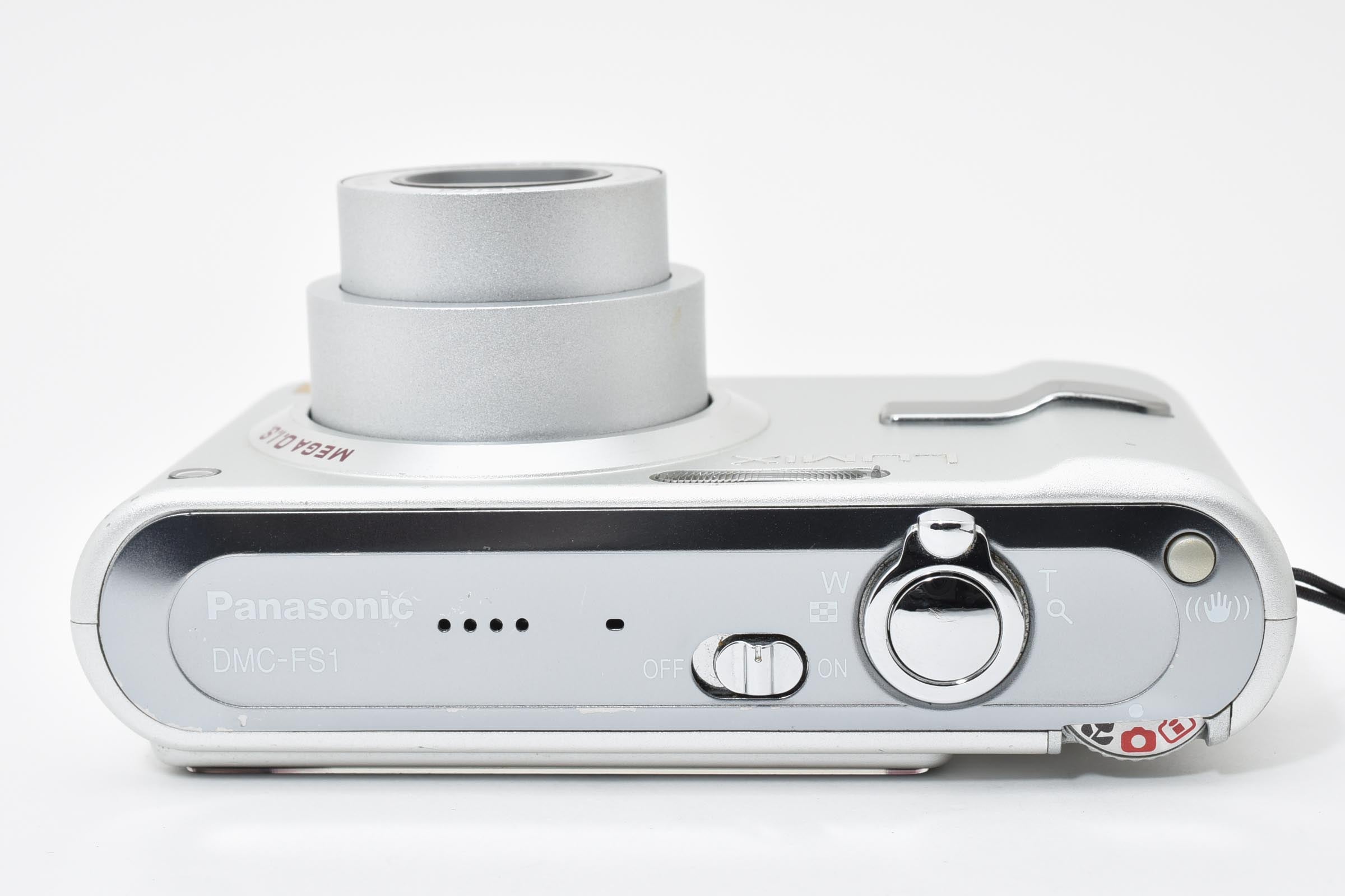 ★美品★ パナソニック Panasonic DMC-FS1 SILVER コンパクトデジタルカメラ ★ L20#7833