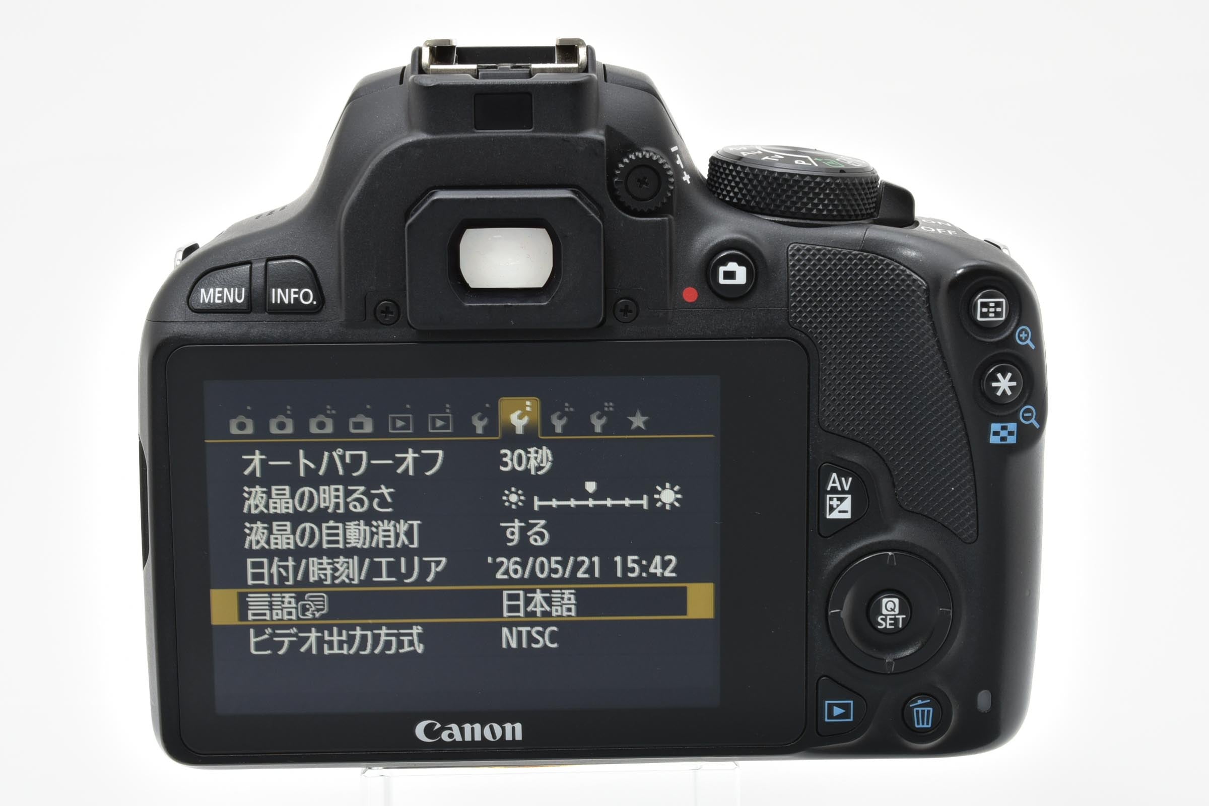 ★良品★ キャノン CANON EOS KISS X7 ボディ EF-S 18-55mm F3.5-5.6 IS STM デジタル一眼レフ ★ #8414