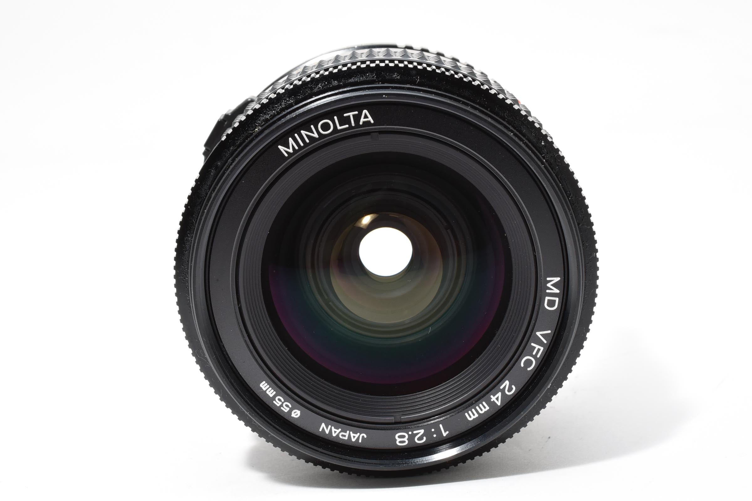 ★希少美品★ ミノルタ MINOLTA MD VFC 24MM F2.8 広角 単焦点 交換レンズ ★ L55#7513