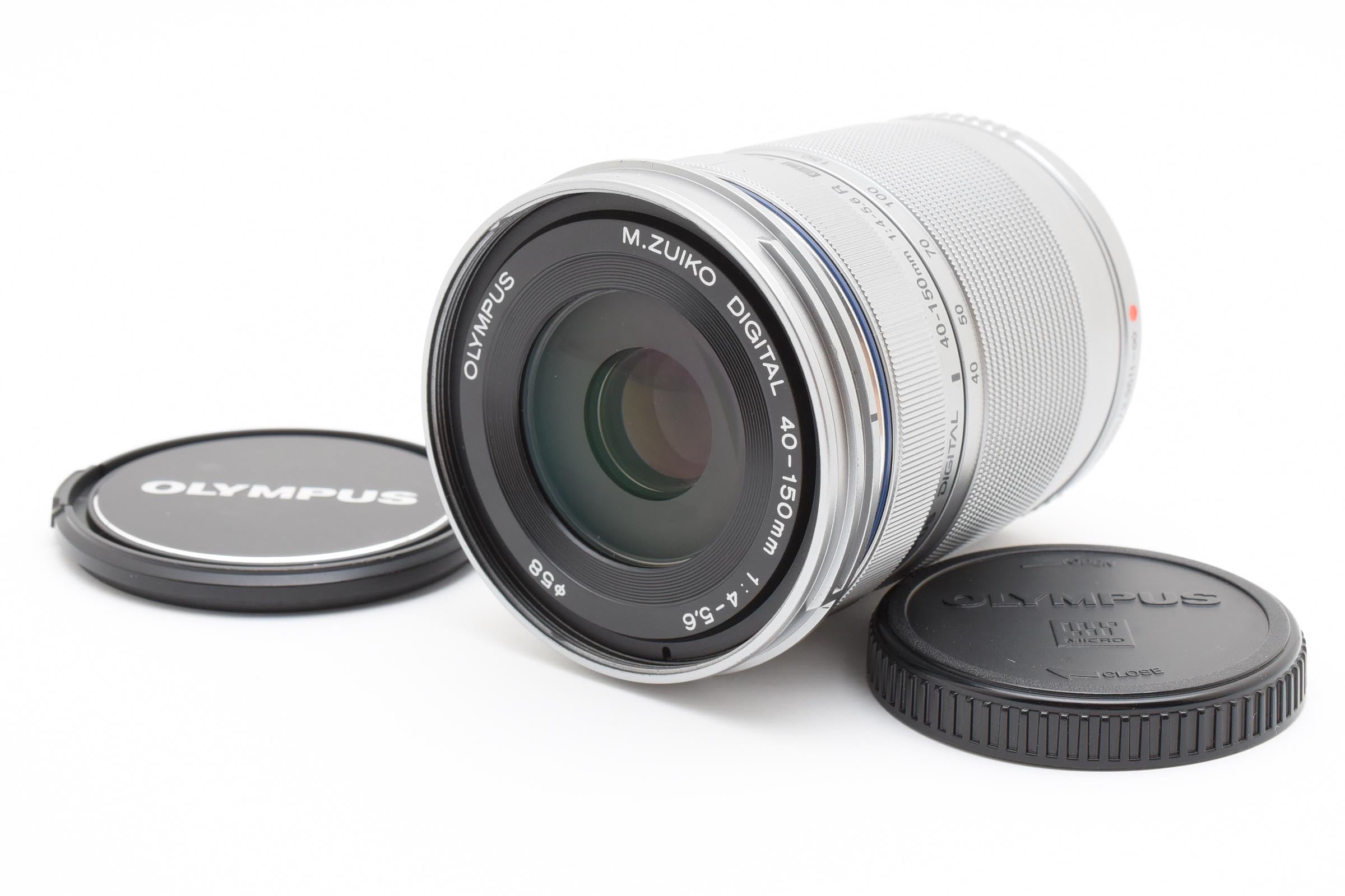 ★美品★ オリンパス Olympus M.ZUIKO DIGITAL ED 40-150MM F4.0-5.6 R シルバー 交換レンズ ★ #8267