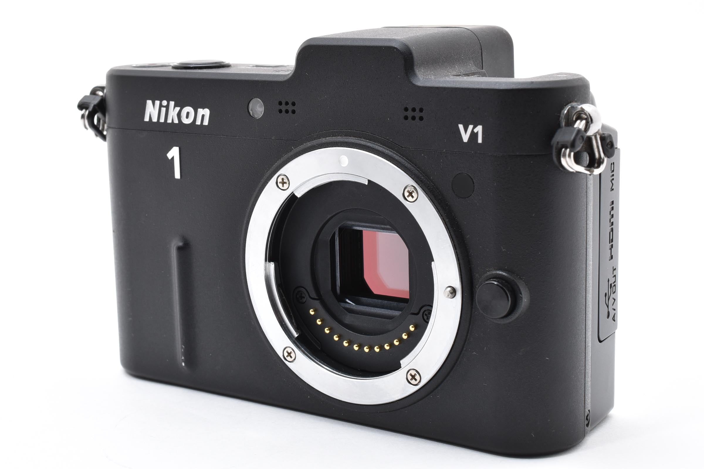 ★良品★ ニコン NIKON 1 V1 ボディ ブラック ミラーレス一眼カメラ ★ L44#7949