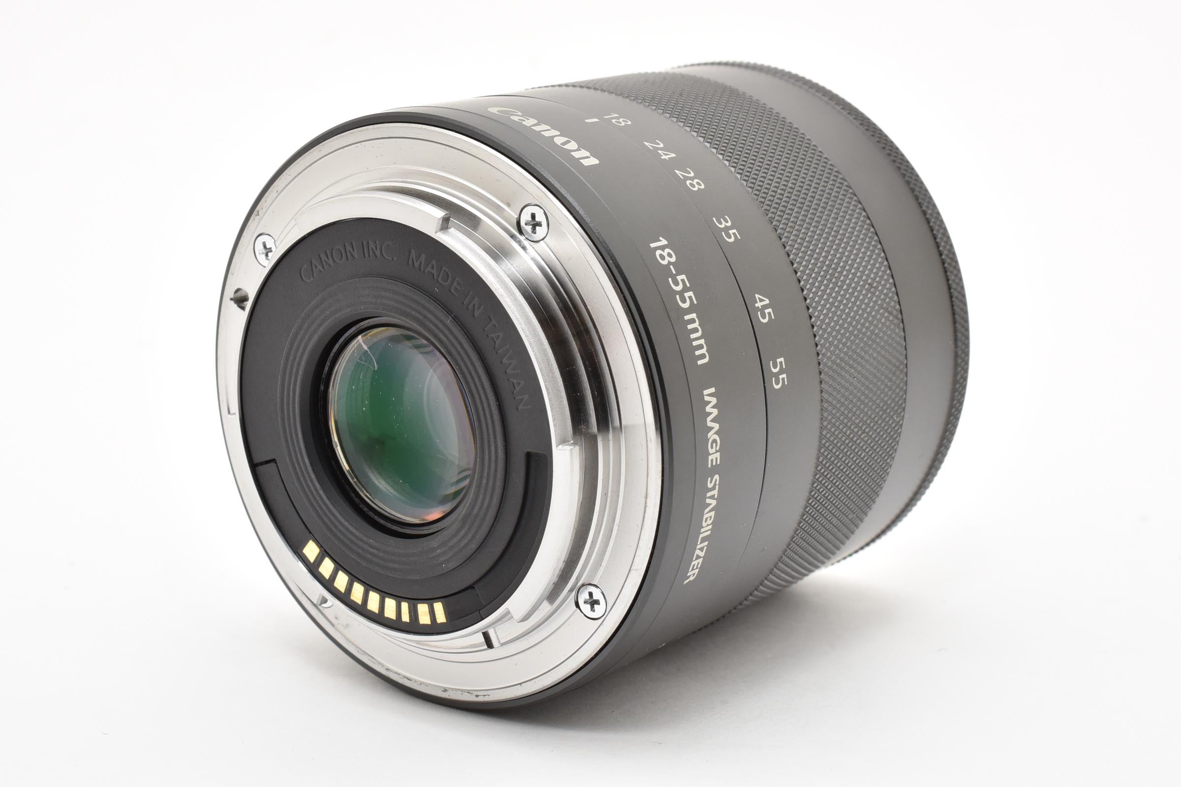 ★良品★ キヤノン CANON EF-M 18-55MM F3.5-5.6 IS STM 標準ズームレンズ ★ #8554
