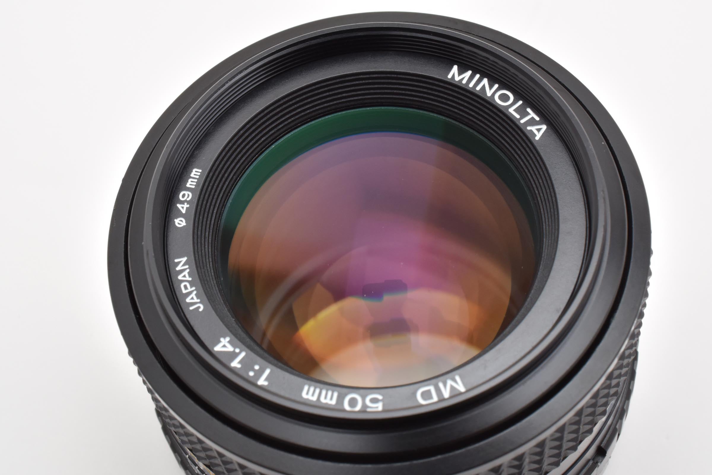★良品★ ミノルタ MINOLTA MD 50MM F1.4 単焦点レンズ 美品 ★ L30#8252
