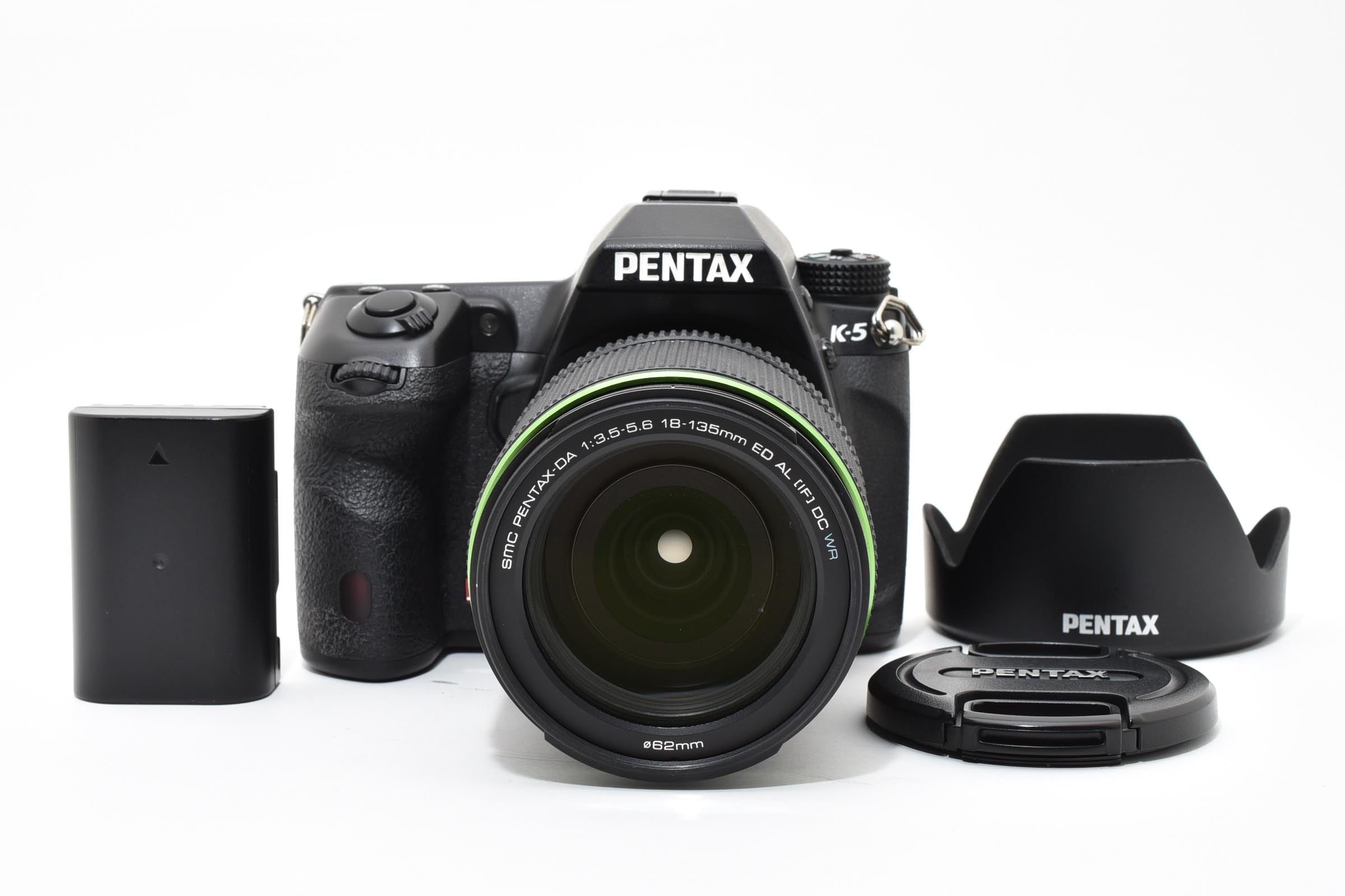 ★美品★ ペンタックス PENTAX K-5 18-135MM F3.8-5.6 WR レンズキット ブラック デジタル一眼レフ ★美品★ ★ L23#7656