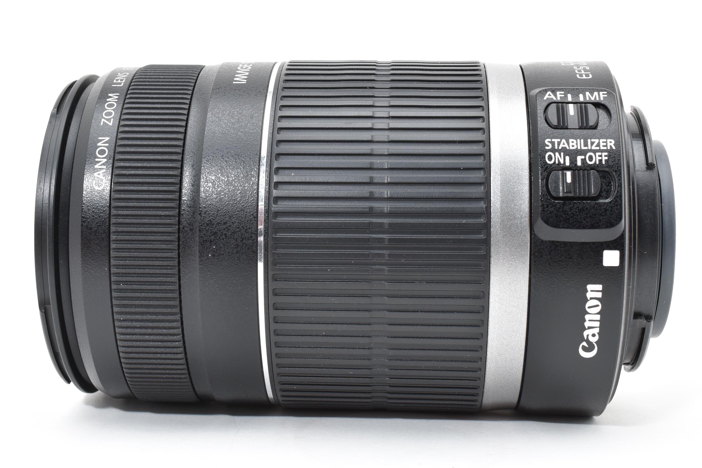 ★美品★ キヤノン Canon EF-S 55-250MM F4-5.6 IS ブラック 望遠ズームレンズ ★ L33#7934