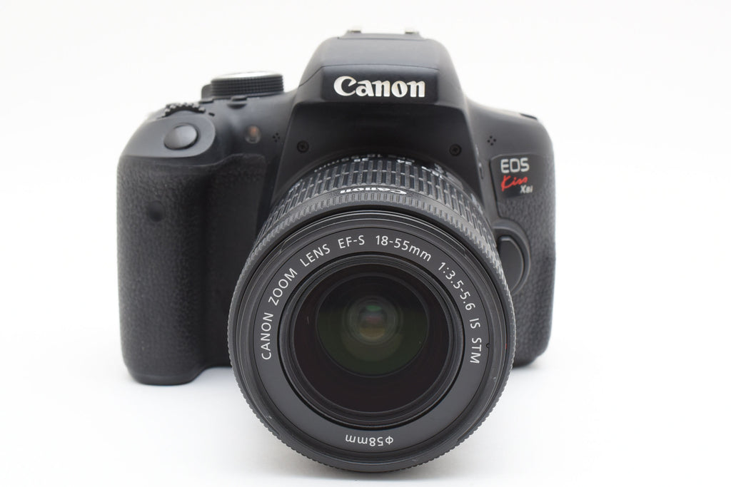 ★良品★ キヤノン Canon EOS KISS X8I EF-S18-55 IS STM レンズキット デジタル一眼レフ ブラック ★ L37#7605