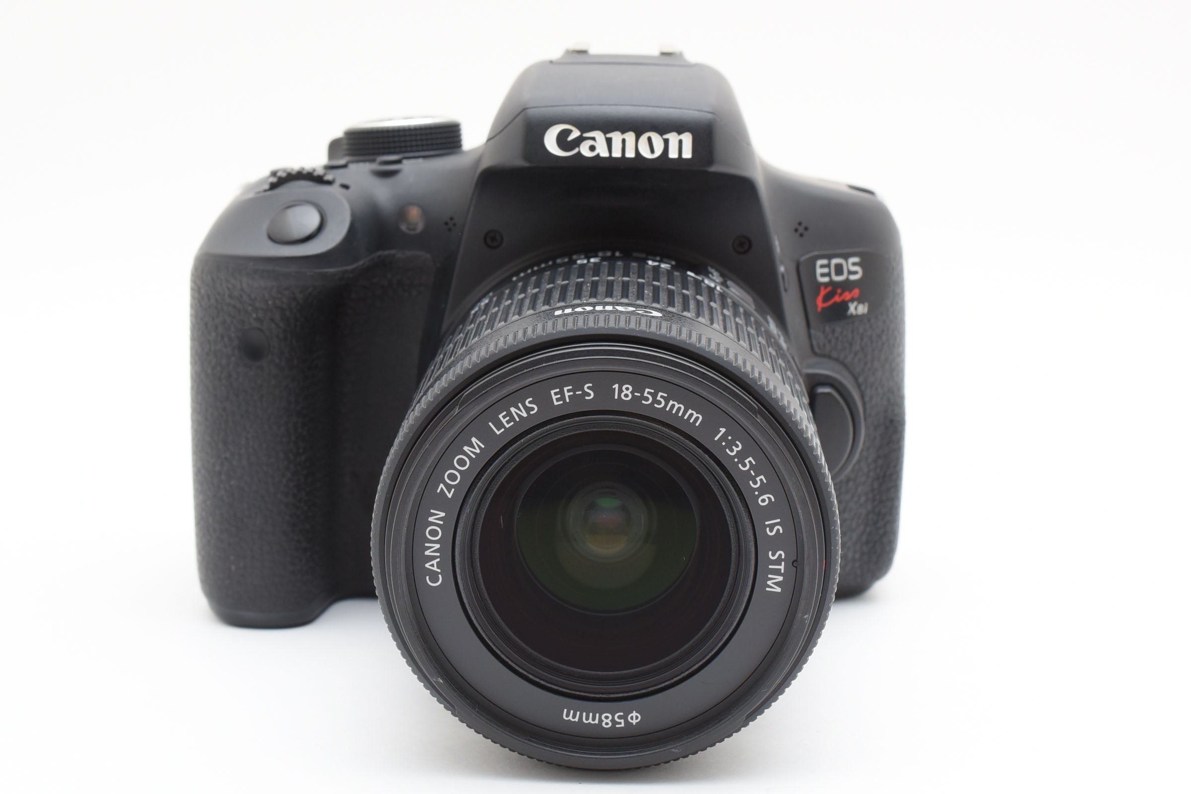 ★良品★ キヤノン Canon EOS KISS X8I EF-S18-55 IS STM レンズキット デジタル一眼レフ ブラック ★ L37#7605