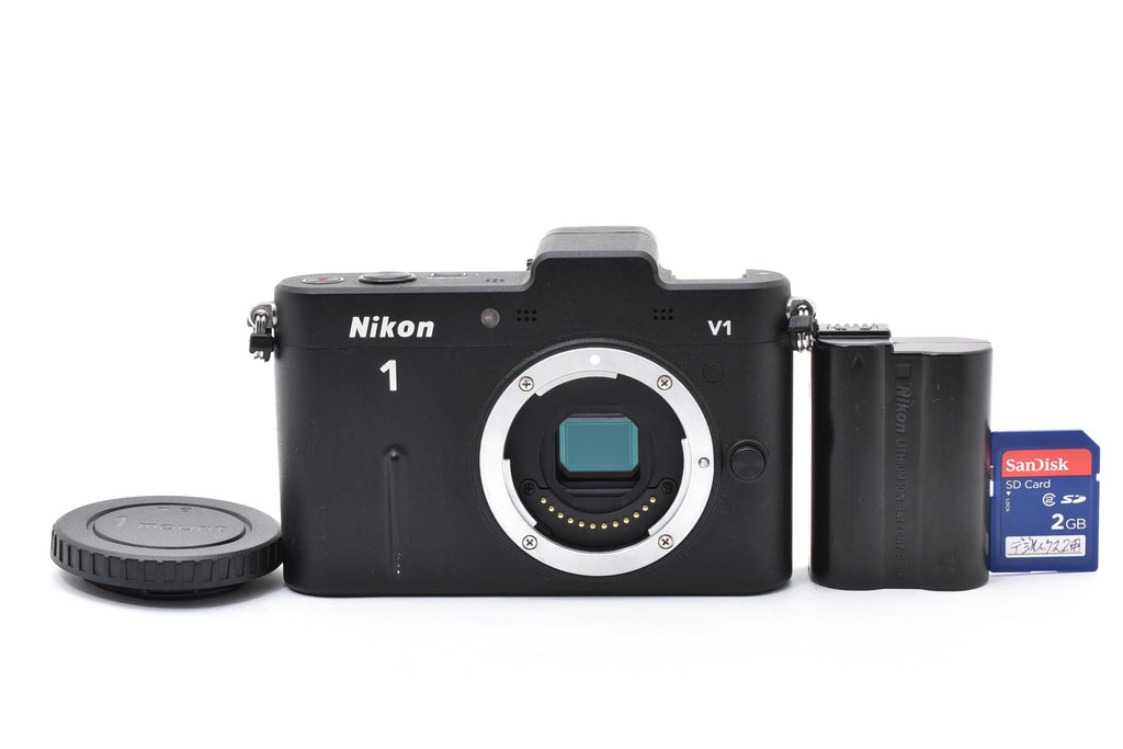 ★良品★ ニコン NIKON 1 V1 ボディ ブラック ミラーレス一眼カメラ ★ L44#7949