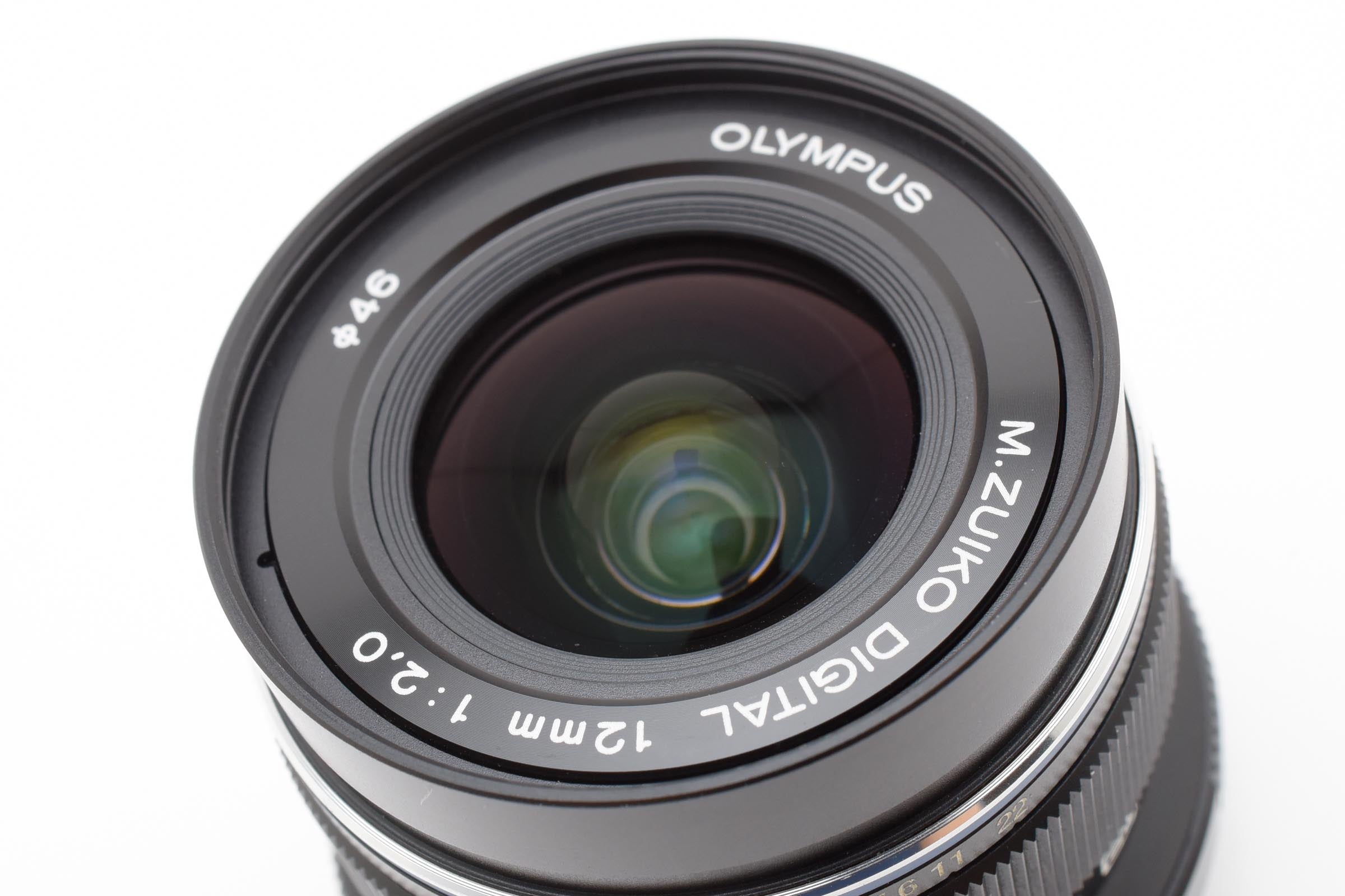 ★良品★ オリンパス Olympus M.ZUIKO DIGITAL ED12mm F2.0 リミテッドブラックキット【世界限定3000セット】 デジタルレンズ ★ #8287