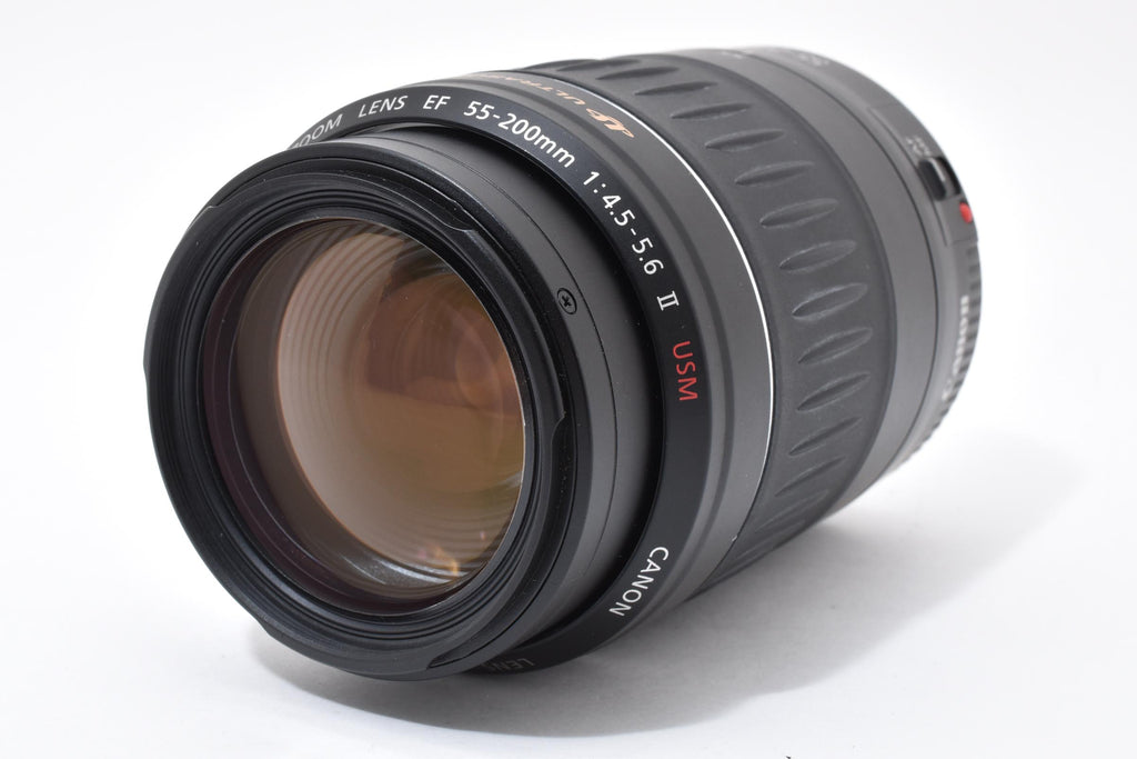 ★良品★ キャノン CANON EF55-200MM F4.5-5.6 II USM ズームレンズ ★ #8345