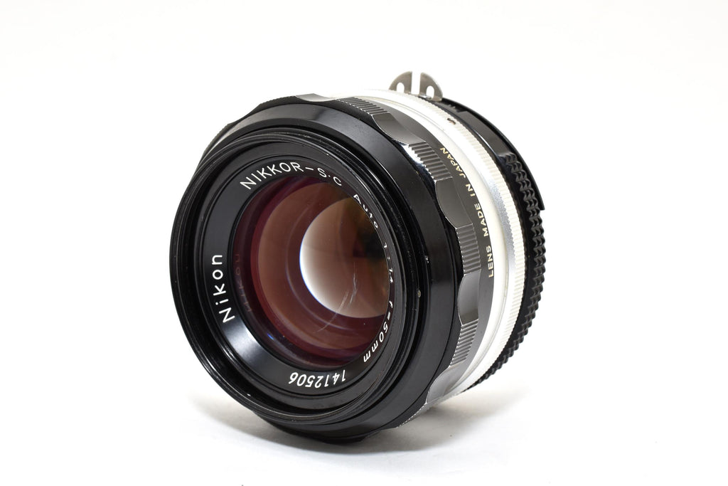 ★良品★ ニコン NIKON NIKKOR-S C AUTO 50MM F1.4 C AI改 ブラック 単焦点レンズ ★ L55#7918