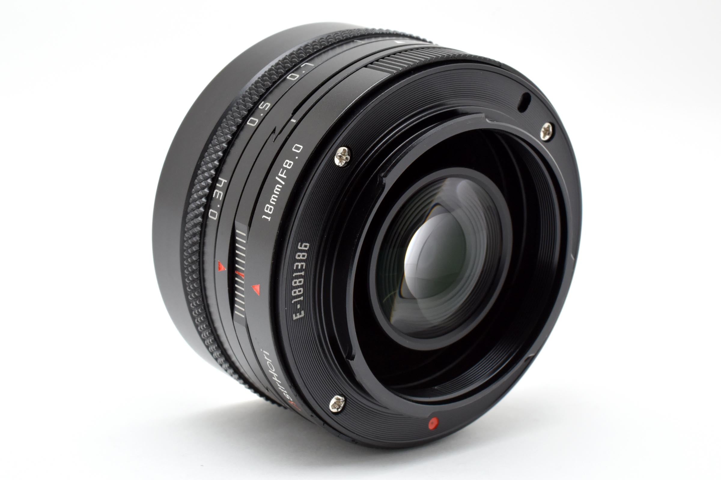 ★極上品★ ASTRHORI 18MM F8.0 SHIFT 交換レンズソニー Eマウント (ブラック) ★ L10#7679