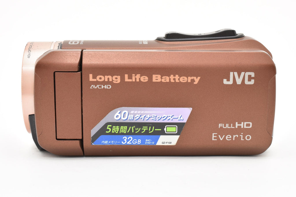 ★検品要★  JVC GZ-F100-T (ブラウン) デジタルビデオカメラ ★ #8556