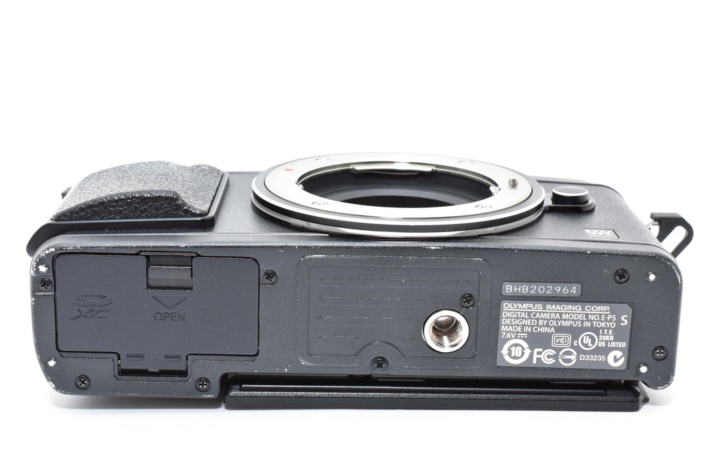 ★良品ショット数6516回★ オリンパス OLYMPUS PEN E-P5 ボディ ブラック ミラーレス一眼カメラ ★ L21#7920