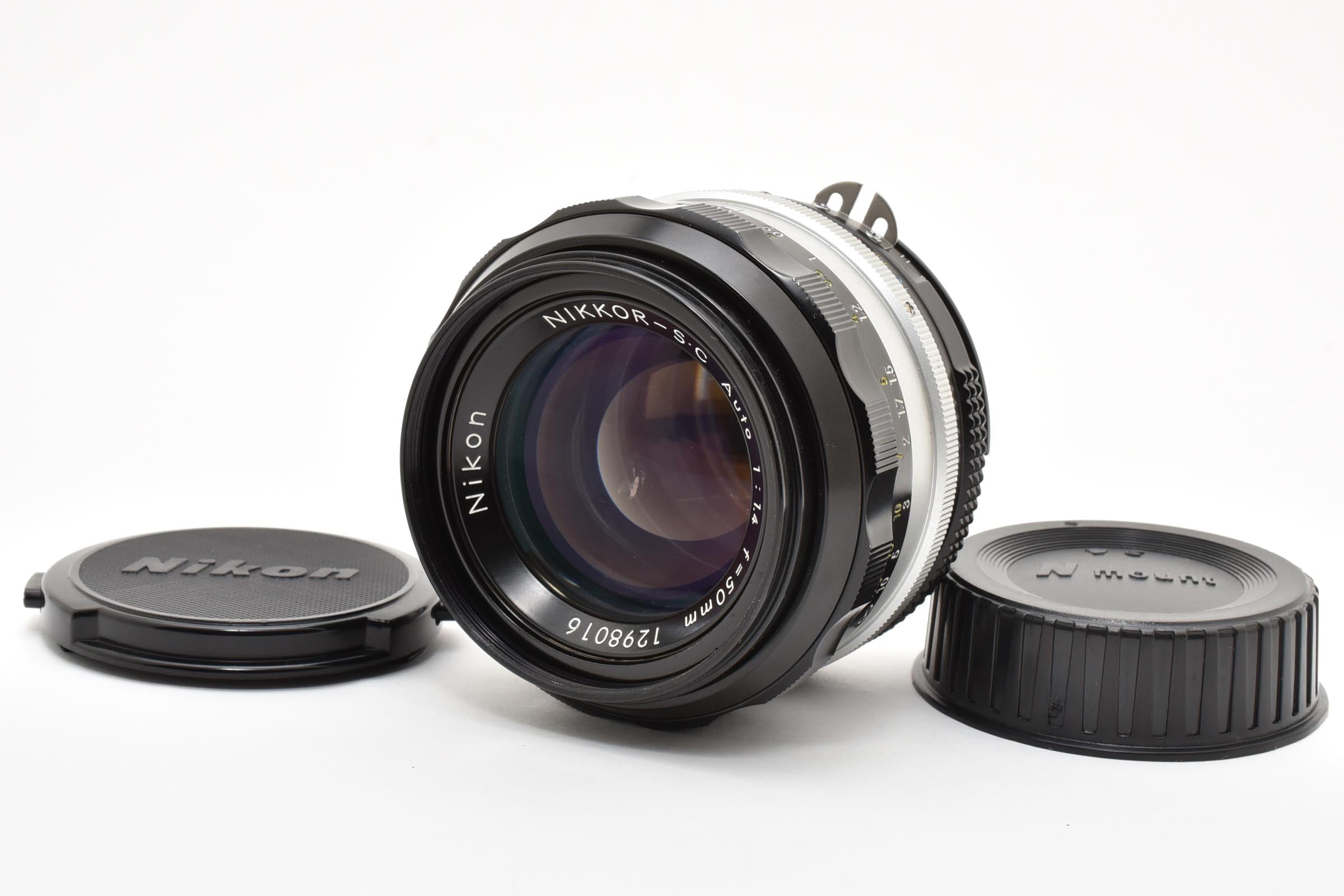 ★美品★ ニコン Nikon AUTO NIKKOR 50MM F1.4 C AI改 単焦点レンズ ★ #8571