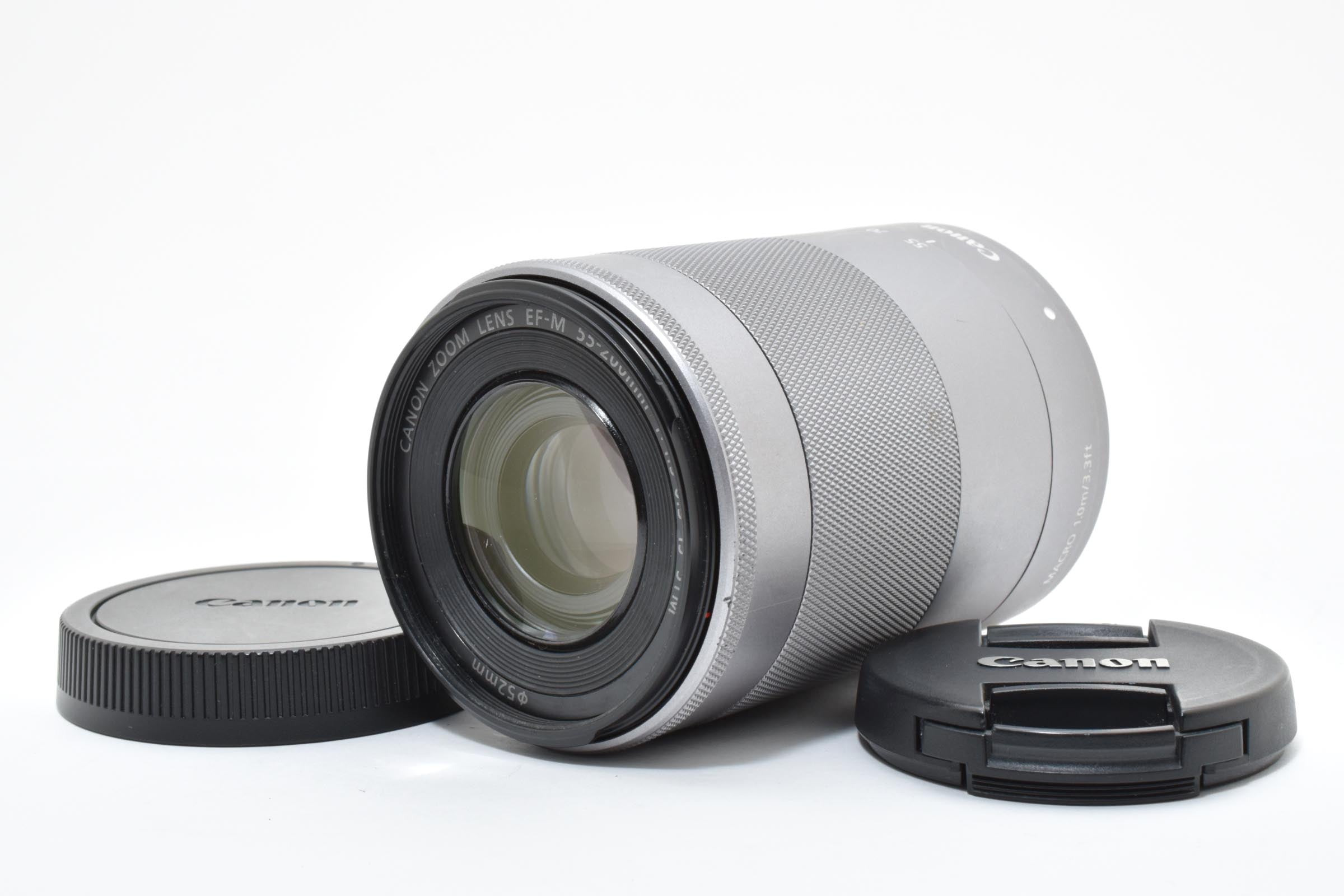 ★美品★ キャノン CANON EF-M55-200MM F4.5-6.3 IS STM 望遠ズームレンズ ★ L17#8207