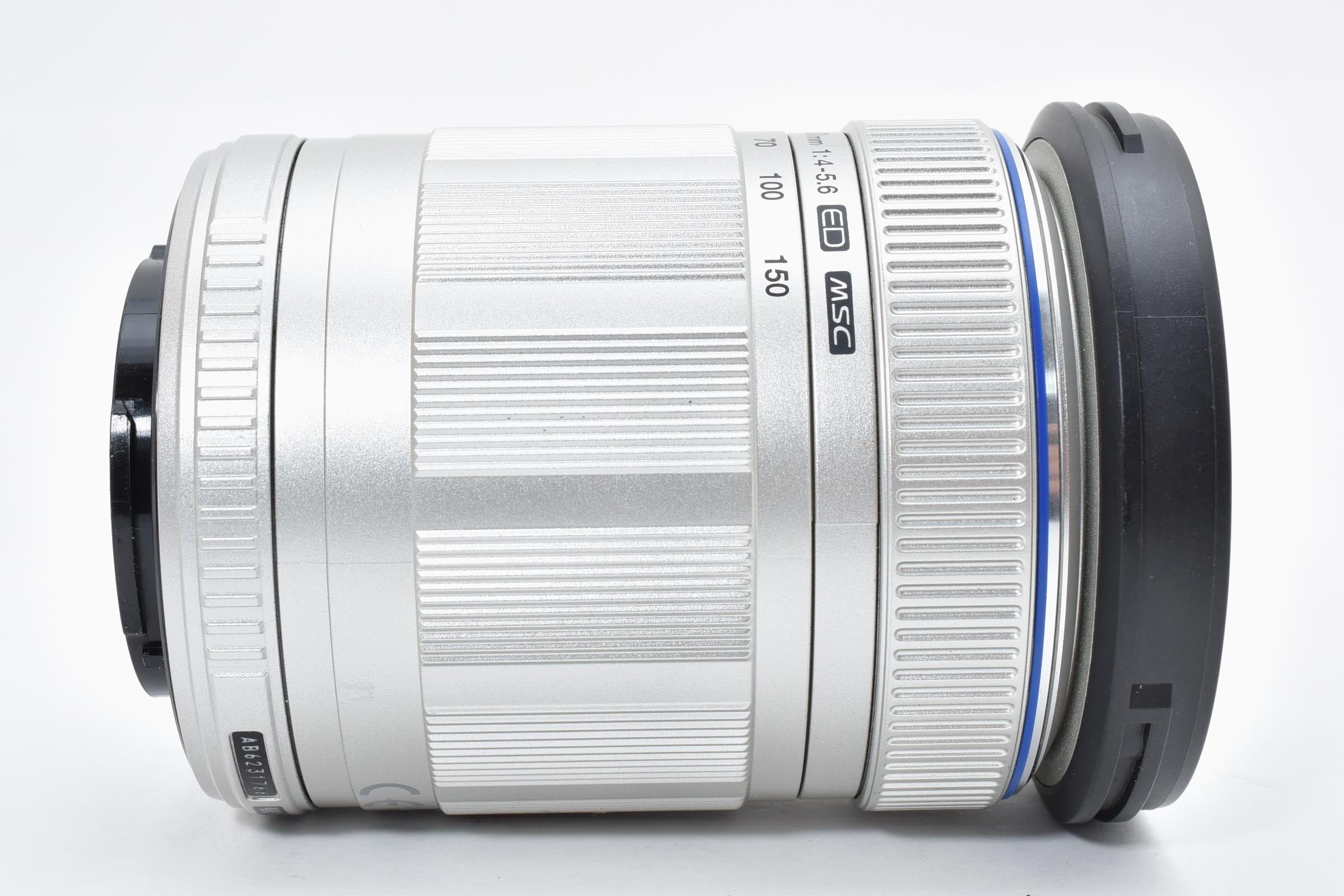 ★美品★ オリンパス OLYMPUS M.ZUIKO DIGITAL 40-150MM F4-5.6 ED MSC シルバー 望遠ズームレンズ ★ L27#7765