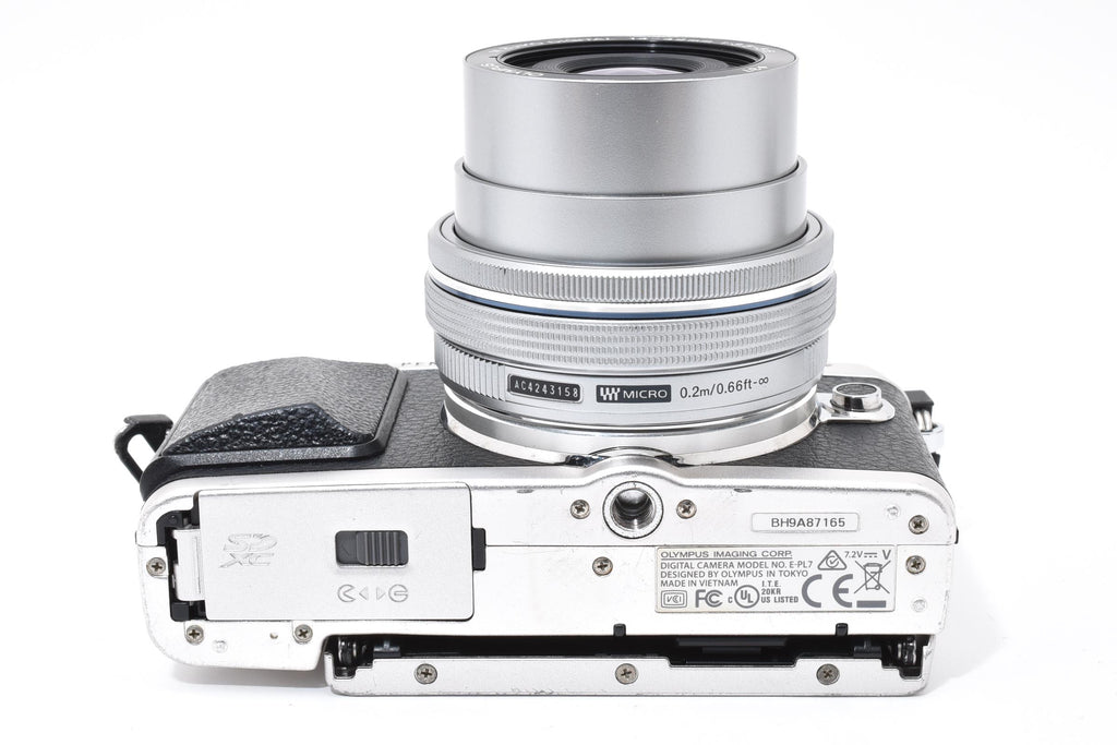 ★美品★ オリンパス Olympus ショット数8290回 PEN LITE E-PL7 14-42MM EZレンズキット ミラーレス一眼 ★ #8378