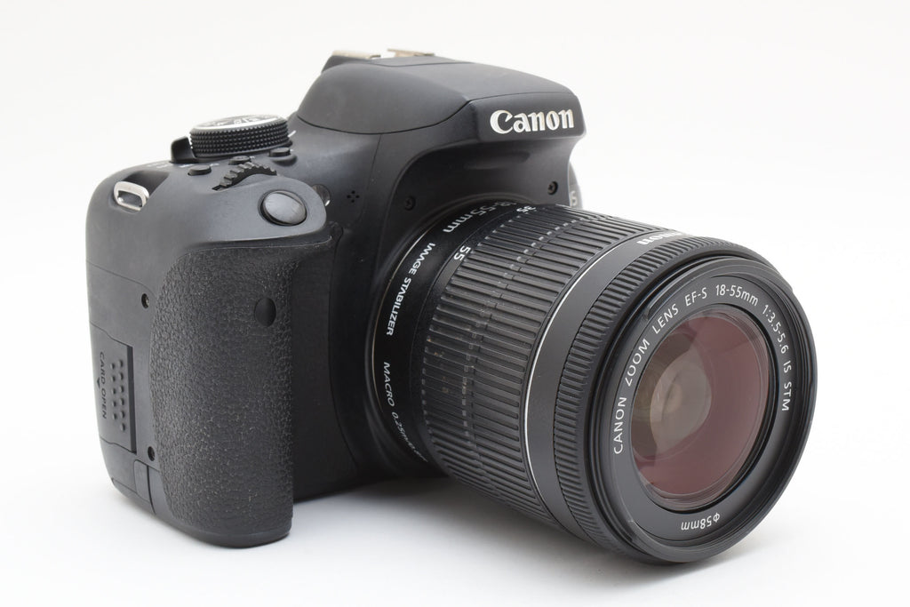 ★良品★ キヤノン Canon EOS KISS X8I EF-S18-55 IS STM レンズキット デジタル一眼レフ ブラック ★ L37#7605