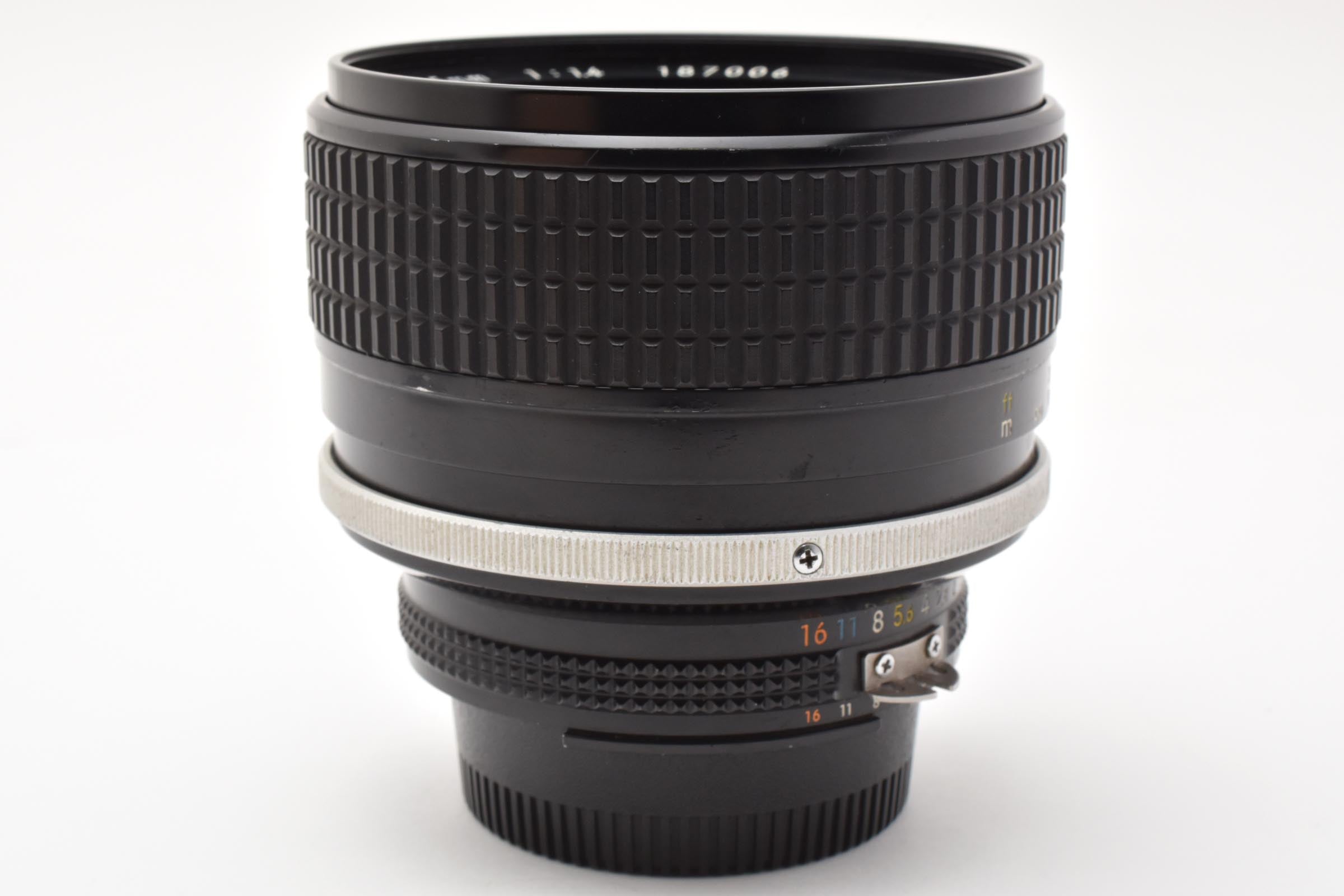 ★美品★ ニコン NIKON AI-S NIKKOR 85mm F1.4 MF 単焦点レンズ ★ L32#7475
