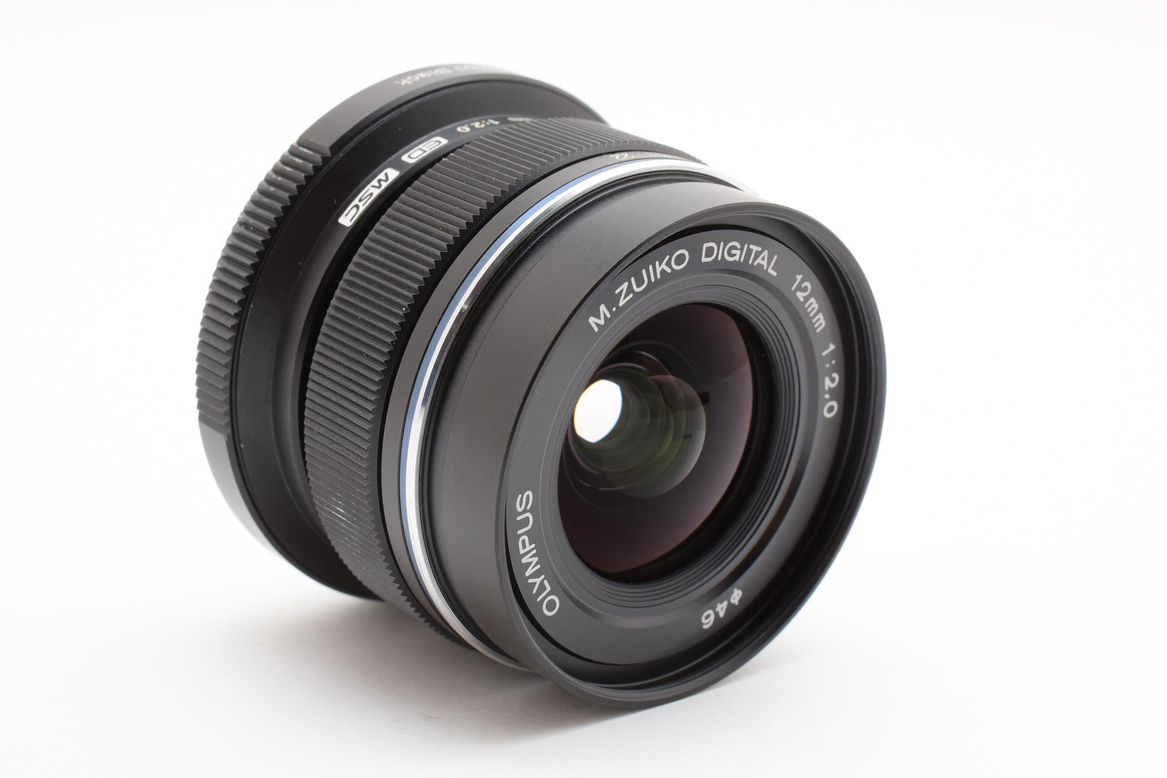 ★良品★ オリンパス Olympus M.ZUIKO DIGITAL ED12mm F2.0 リミテッドブラックキット【世界限定3000セット】 デジタルレンズ ★ #8287