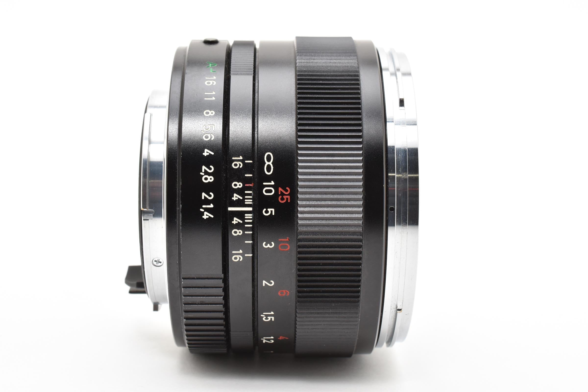 ★美品★ カールツァイス Carl Zeiss PLANAR T* 50MM F1.4 ZK (ペンタックスK用) 単焦点レンズ ★ #8549