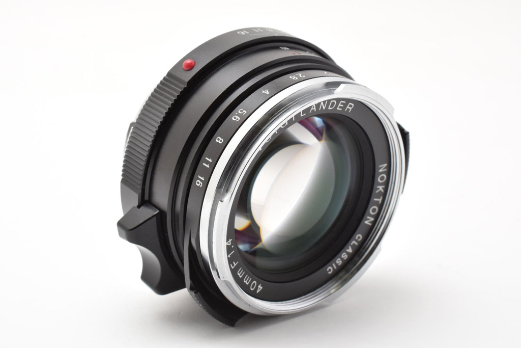★美品★ フォクトレンダー Voigtlander NOKTON CLASSIC 40MM F1.4 MC VM ライカ 単焦点レンズ 美品 動作良好 ★ L27#8231