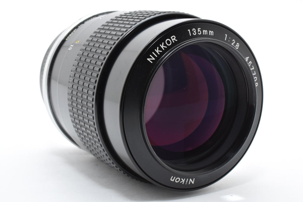 ★美品★ ニコン NIKON NEW NIKKOR 135MM F2.8 非AI ブラック 単焦点 中望遠レンズ ★ L22#7810