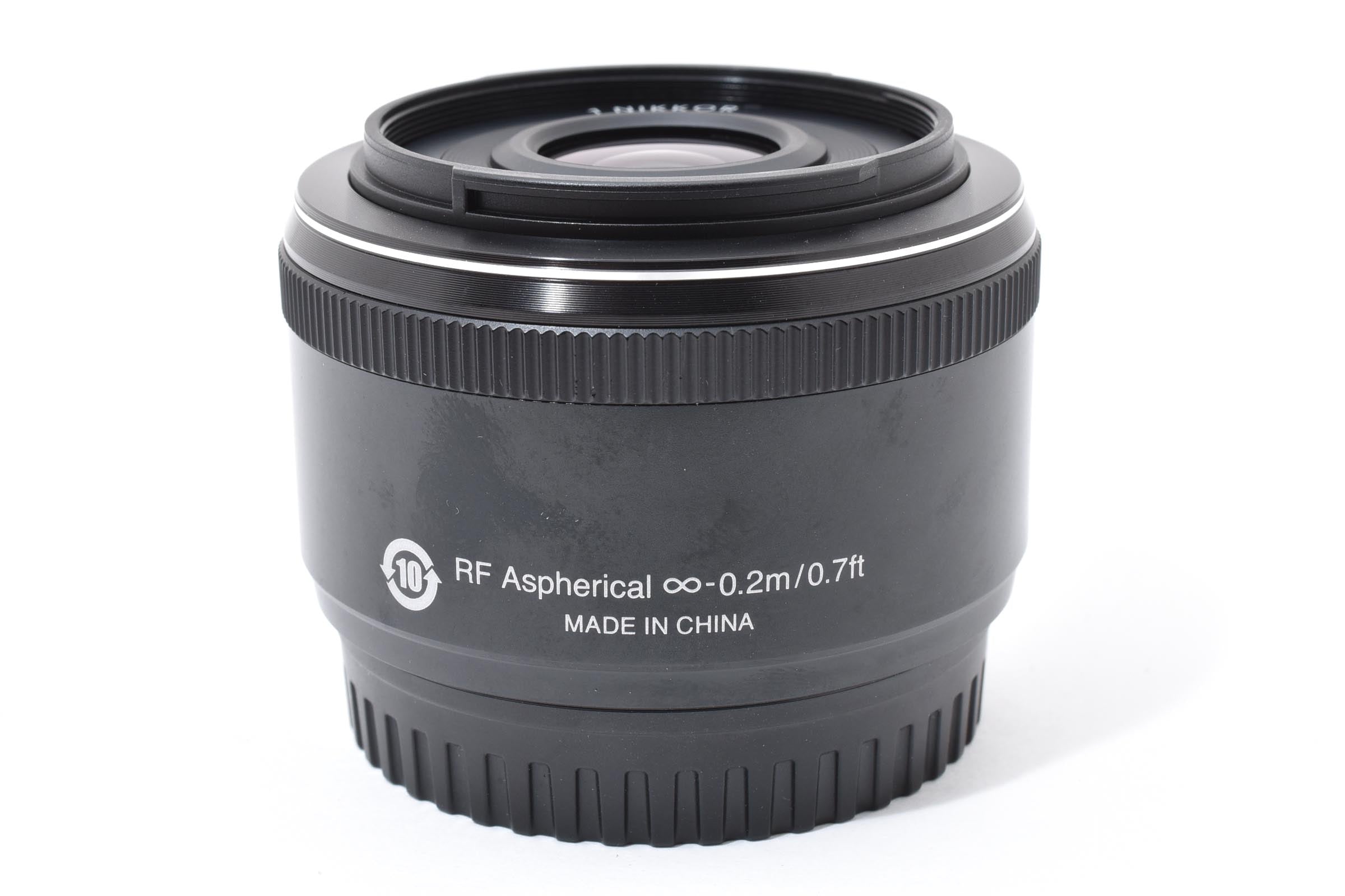 ★美品★ ニコン Nikon 1 NIKKOR 18.5MM F1.8 ブラック 単焦点レンズ ★ #8353