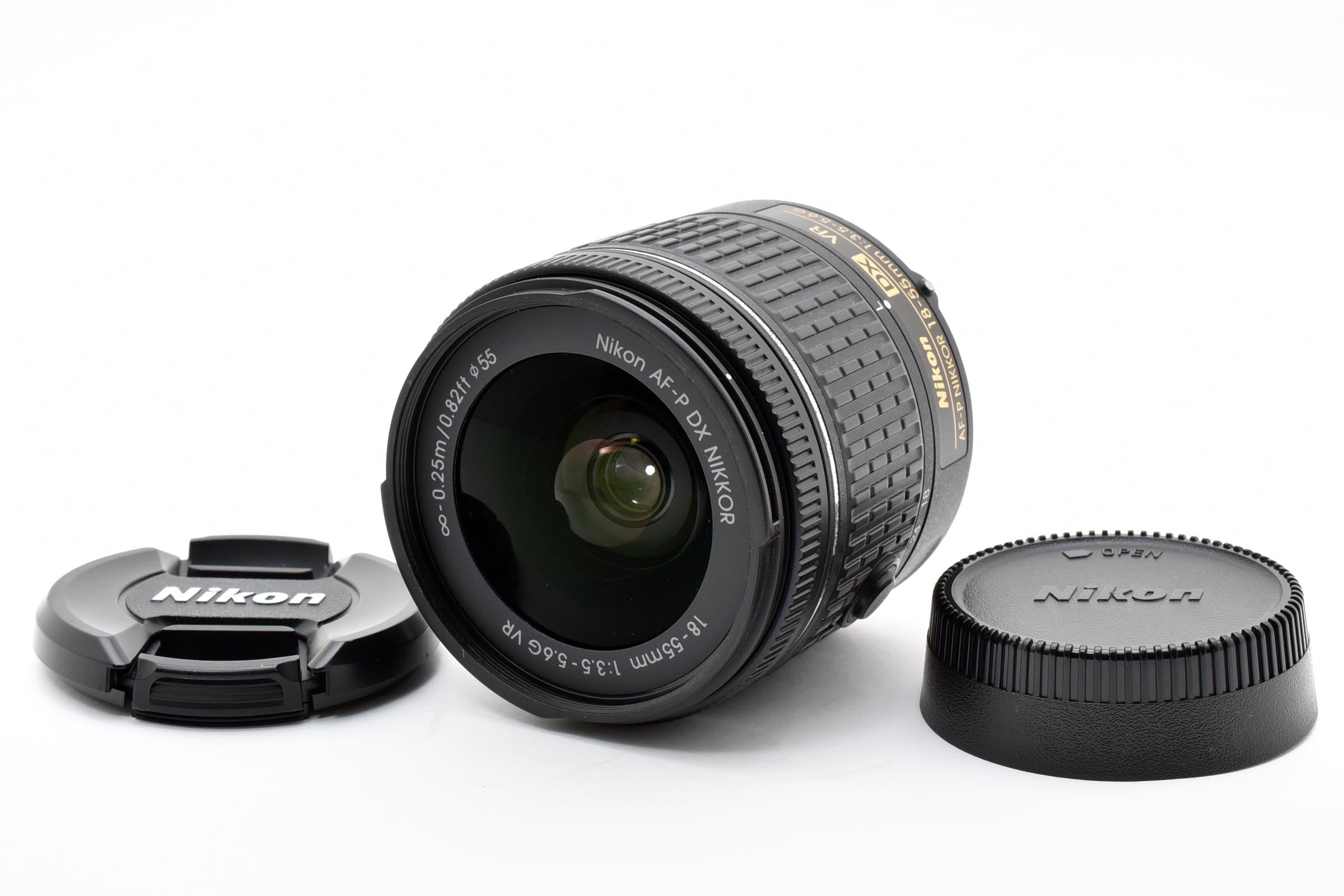 ★美品★ ニコン NIKON AF-P DX 18-55/3.5-5.6G VR 交換レンズ ★ L22#8112