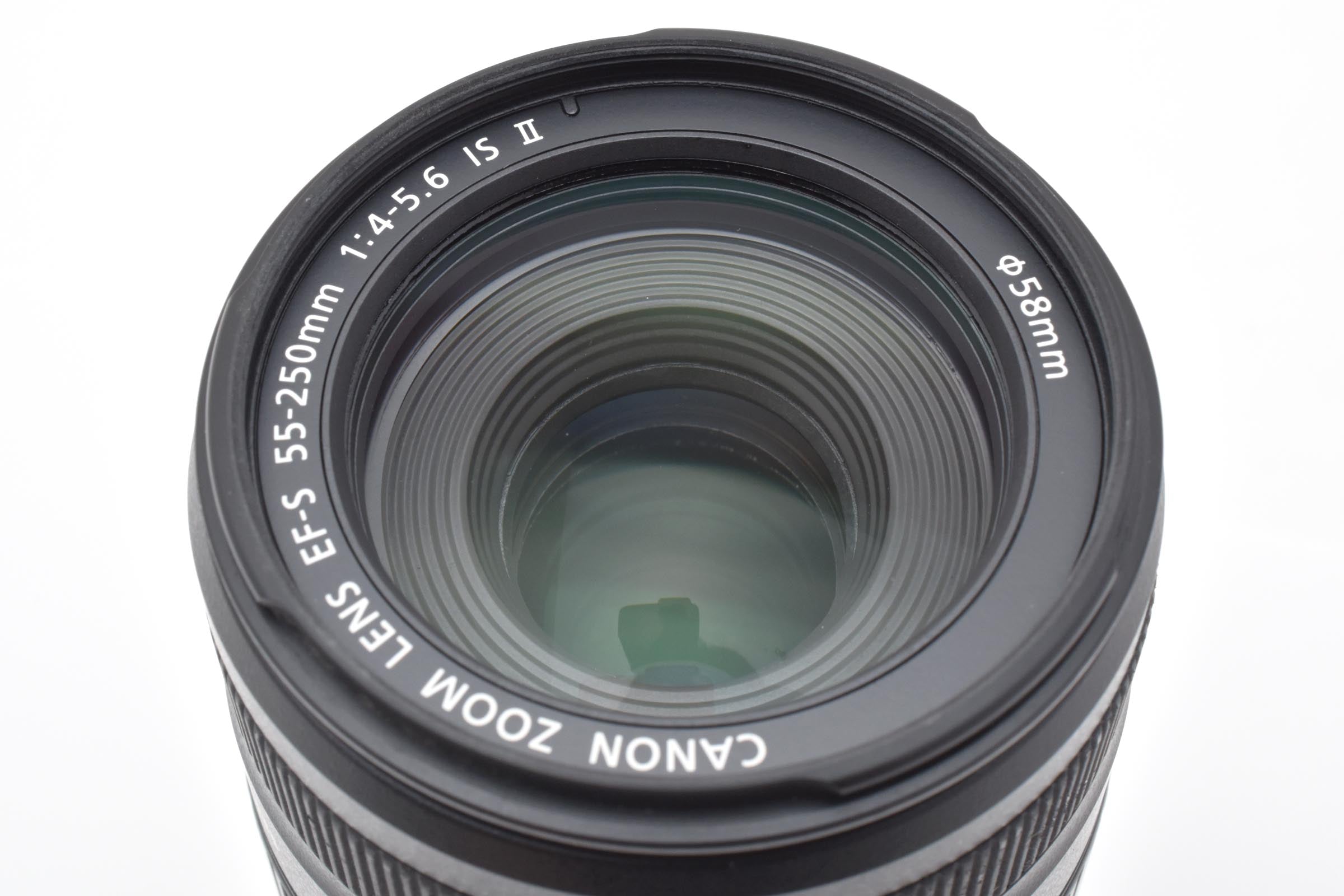 ★良品★ キヤノン CANON EF-S 55-250MM F4-5.6 IS II 望遠ズームレンズ ★ #8456
