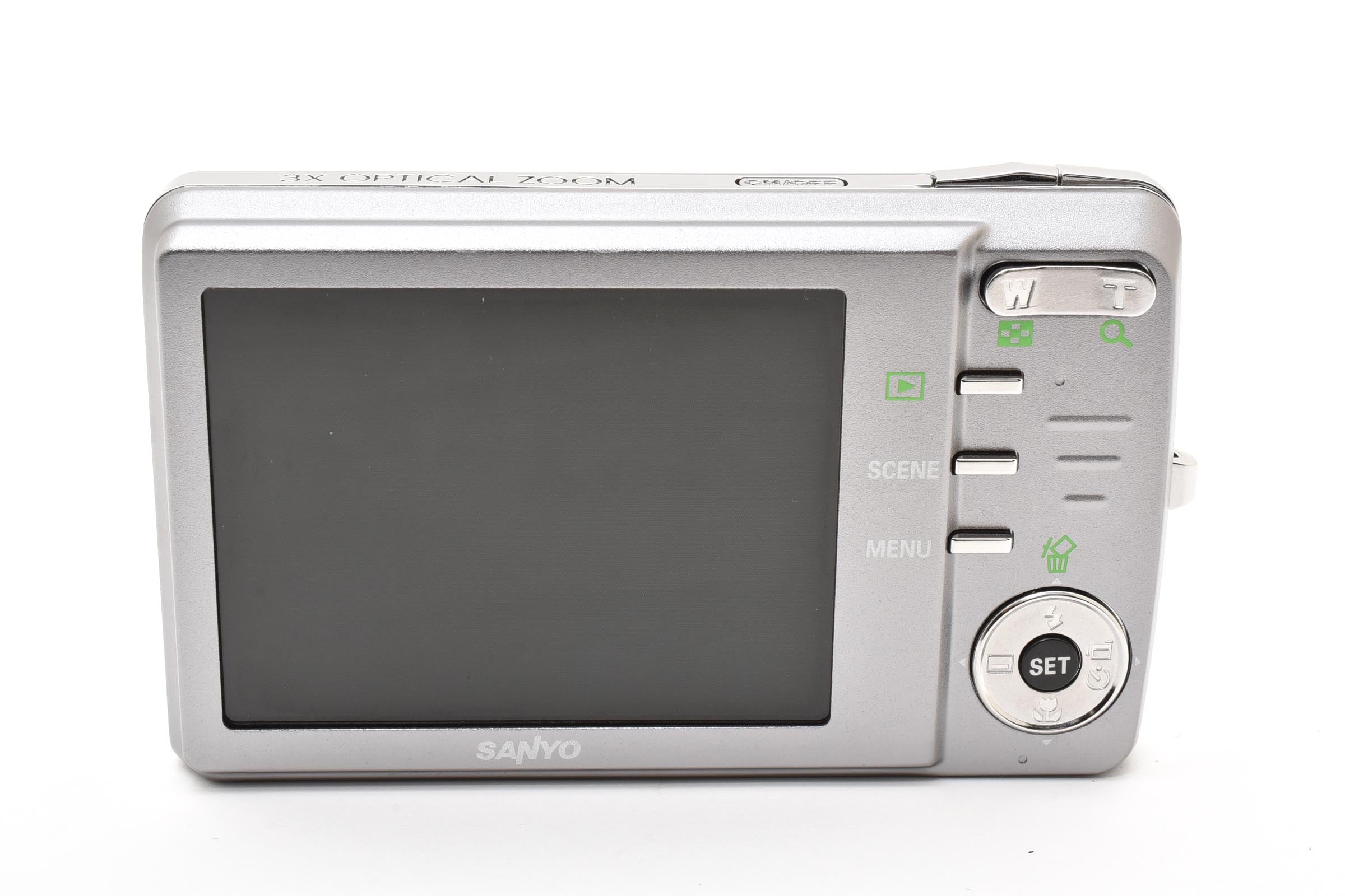 ★美品★ サンヨー SANYO DSC-X1250 シルバー デジタルカメラ ★ L30#8181
