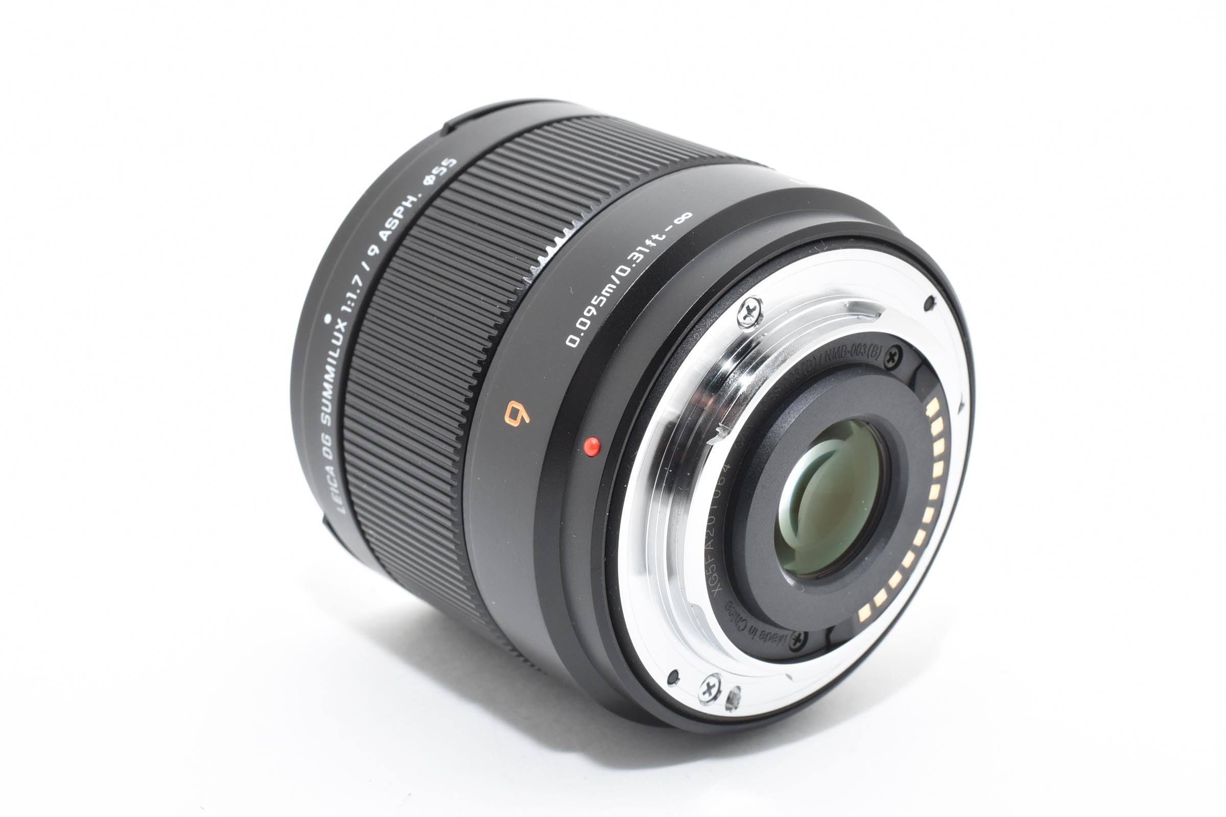 ★美品★ パナソニック Panasonic LEICA DG SUMMILUX 9MM F1.7 ASPH. マイクロフォーサーズ 単焦点レンズ ★ L40#7591