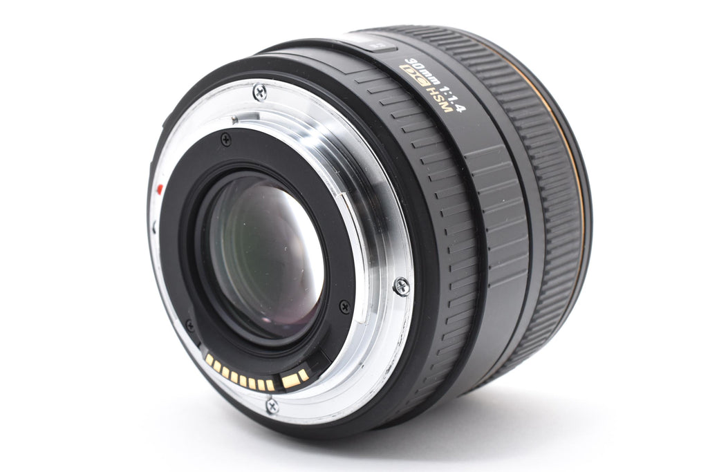 ★美品★ シグマ SIGMA SIGMA 30MM F1.4 EX DC HSM キヤノン用 交換レンズ ★ #8537