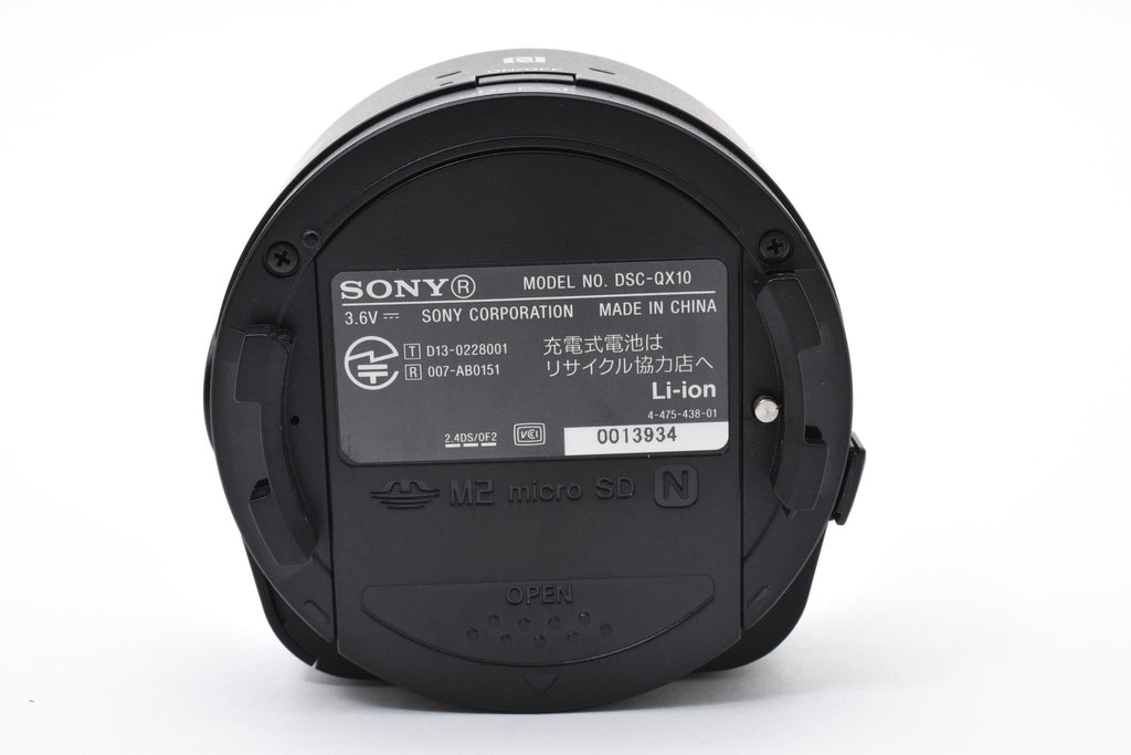 ★良品★ ソニー SONY DSC-QX10 BLACK デジタルカメラ 1820万画素 ★ #8532