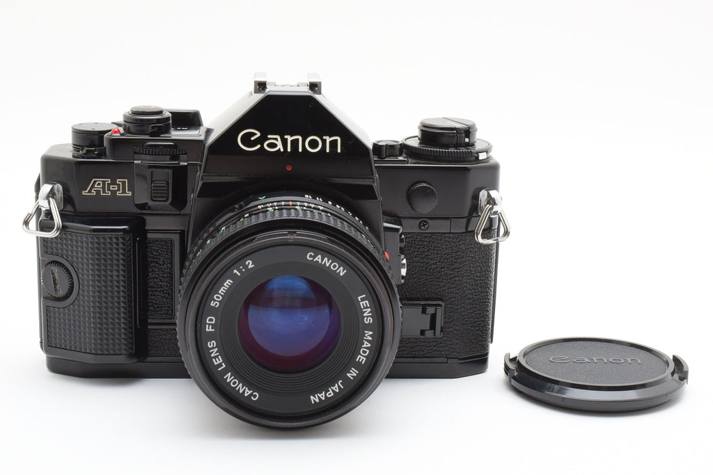★良品★ キャノン CANON A-1 ボディ NEW FD 50mm F2 レンズセットフィルムカメラ ★ L44#7267