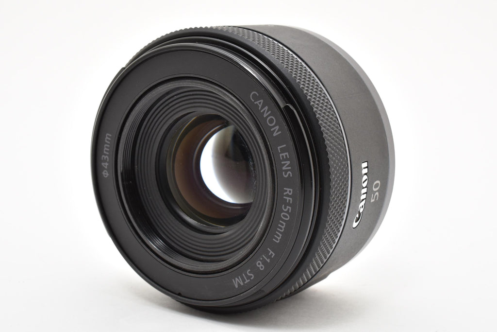 ★美品★ キヤノン CANON RF50mm F1.8 STM 単焦点レンズ 動作確認済 小スレ有 ★ #8612