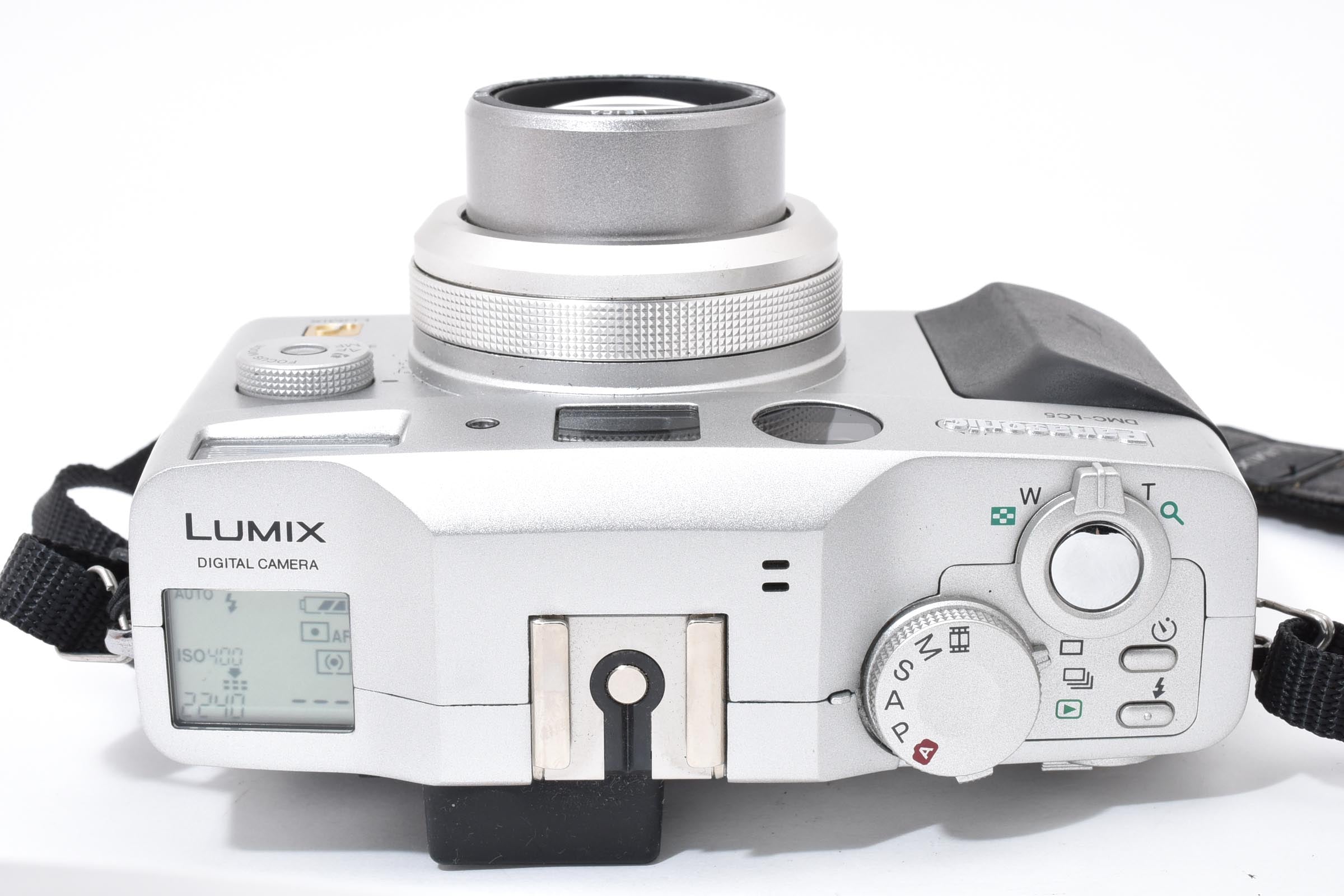 ★美品★ パナソニック Panasonic DMC-LC5 シルバー デジタルカメラ 希少動作品 ★ #8335