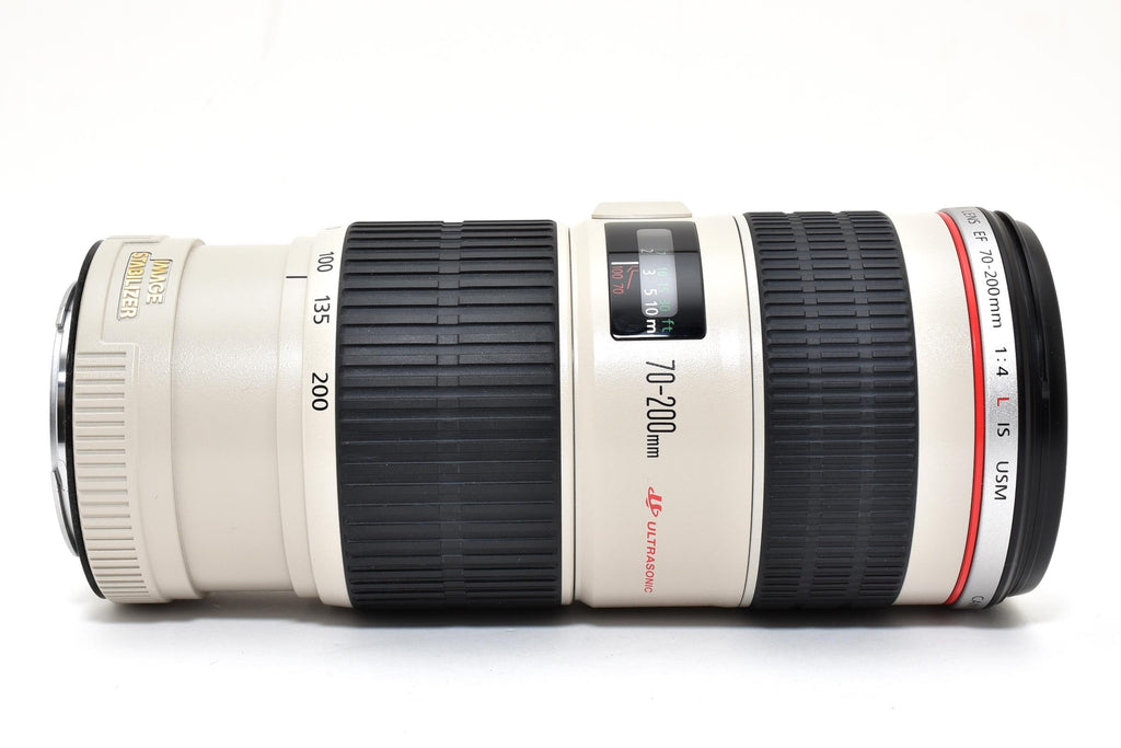 ★良品★ キヤノン Canon EF70-200MM F4L IS USM 望遠ズームレンズ ホワイト ★ L46#7917