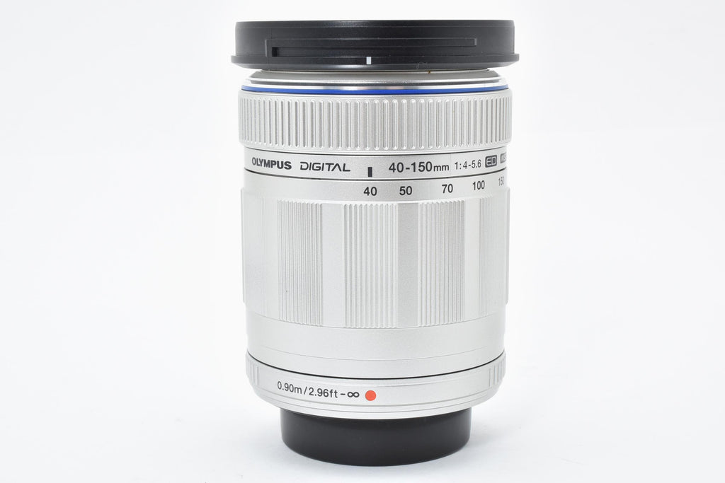 ★美品★ オリンパス OLYMPUS M.ZUIKO DIGITAL 40-150MM F4-5.6 ED MSC シルバー 望遠ズームレンズ ★ L27#7765