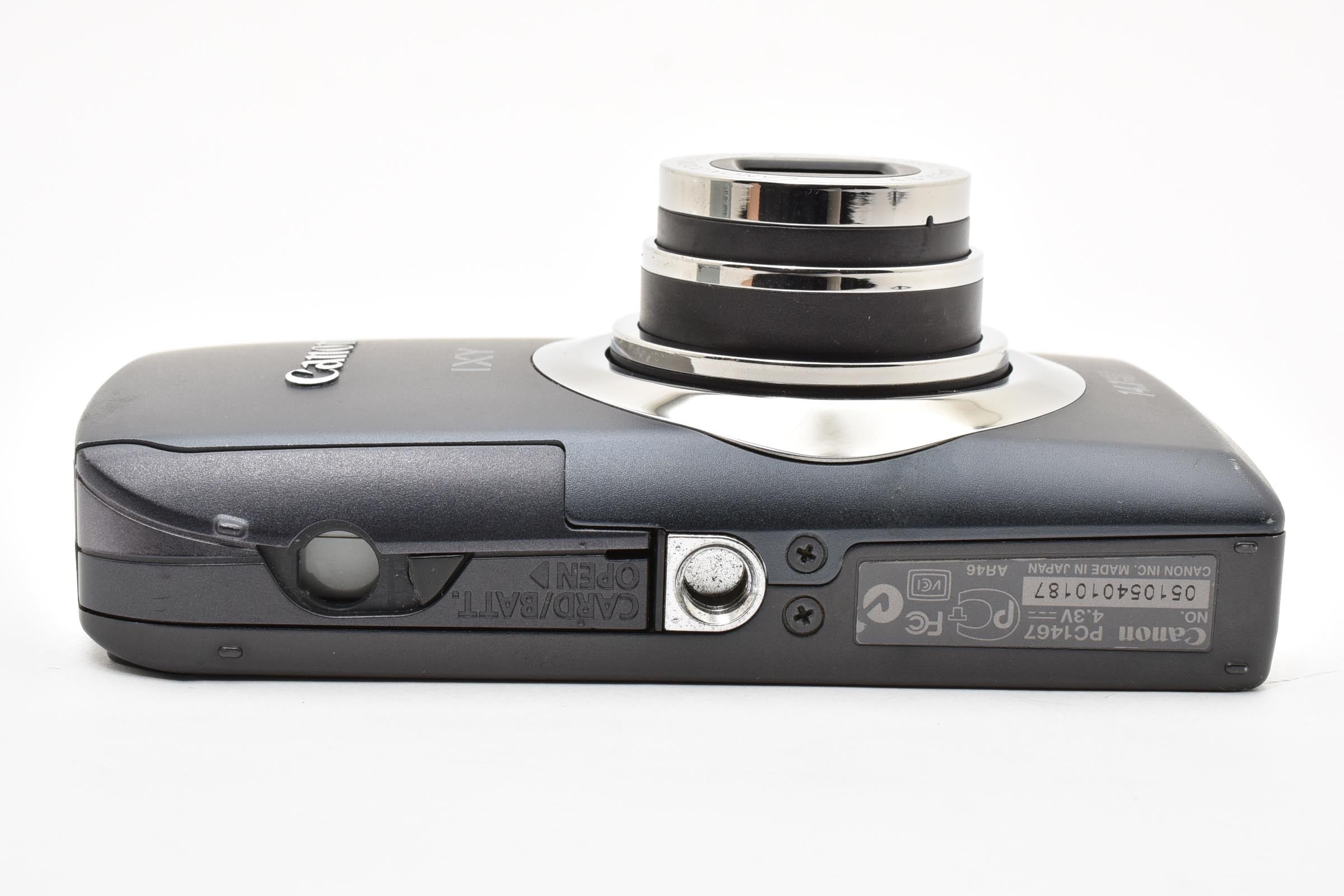 ★美品★ キャノン CANON IXY DIGITAL 10S ブラック デジタルカメラ ★ #8615