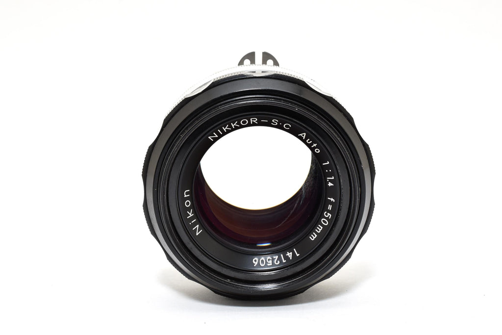 ★良品★ ニコン NIKON NIKKOR-S C AUTO 50MM F1.4 C AI改 ブラック 単焦点レンズ ★ L55#7918