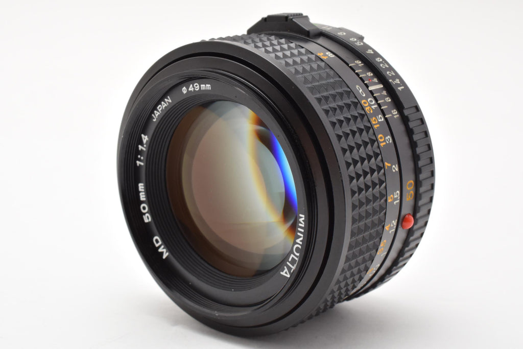 ★良品★ ミノルタ MINOLTA MD 50mm F1.4 単焦点レンズ ★ #8261