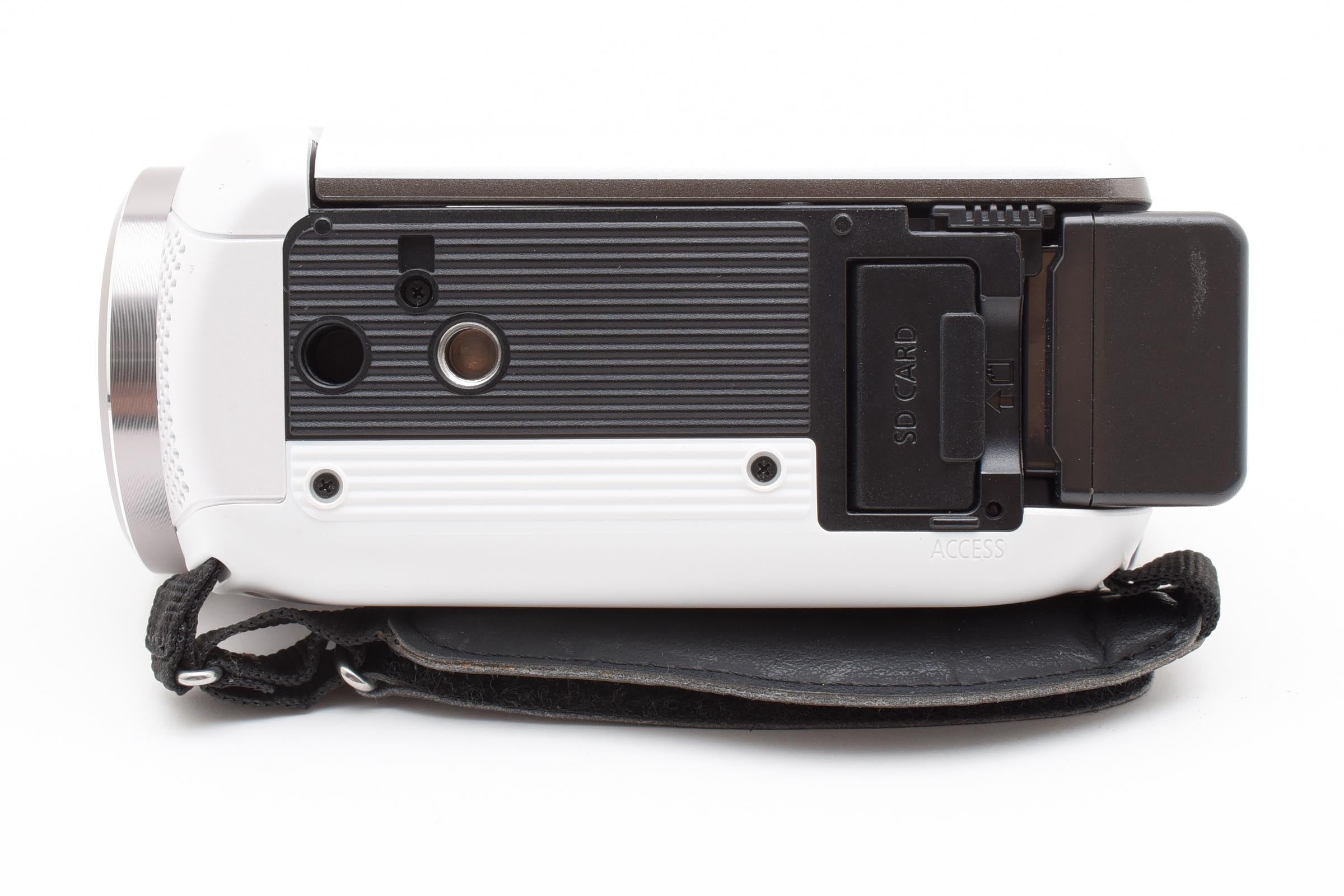 ★美品★ パナソニック Panasonic HC-V480M-W ホワイト ビデオカメラ ★ #8272