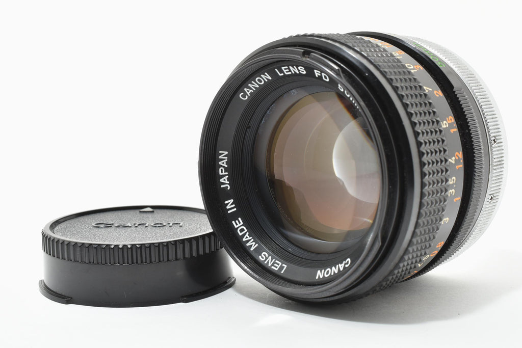 ★良品★ キヤノン Canon FD 50mm F1.4 S.S.C. 単焦点レンズ ブラック ★ L20#8006