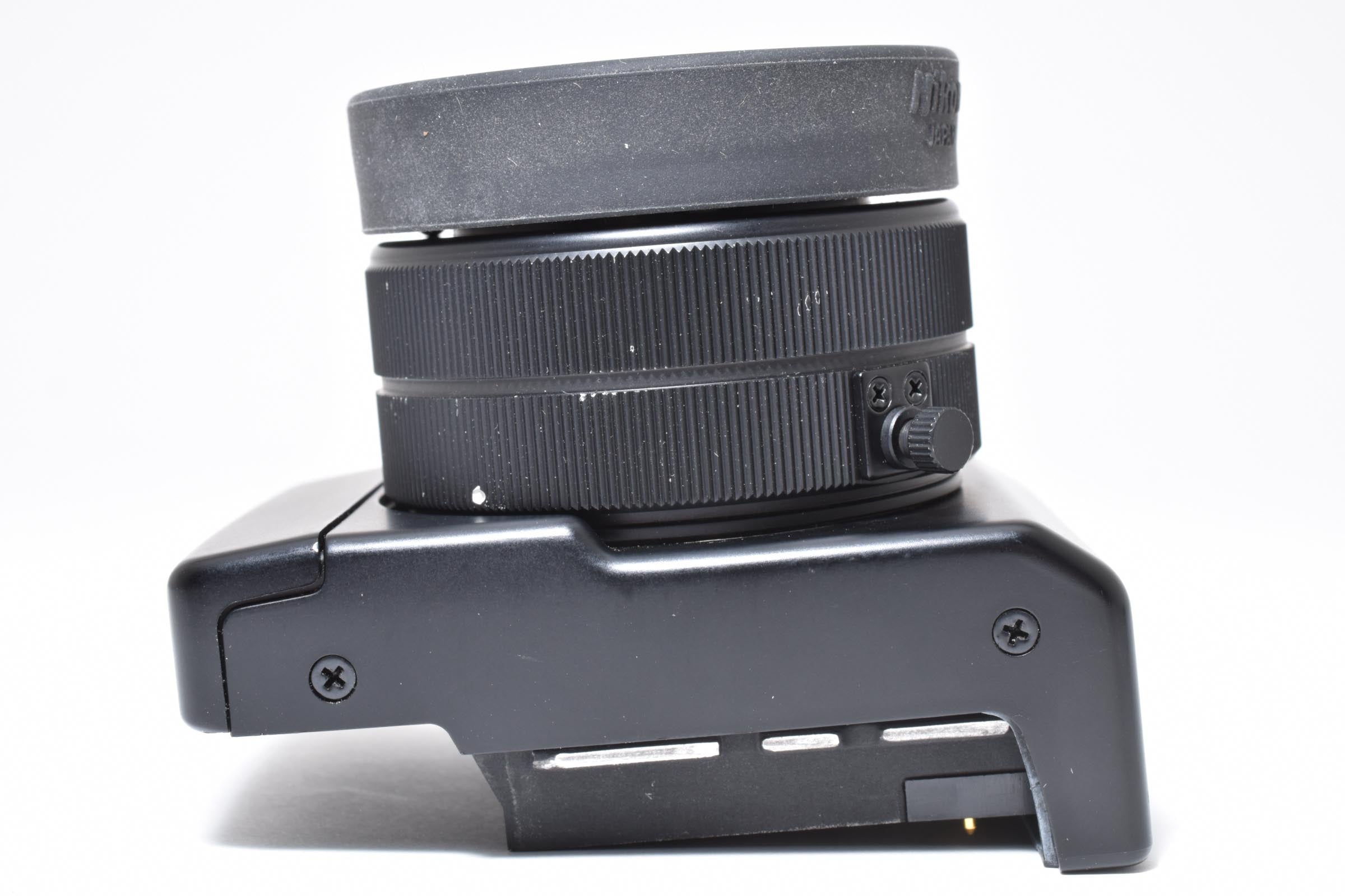 ★美品★ ニコン NIKON F4用高倍率ファインダー DW-21 ブラック 6倍 高倍率ファインダー ★ L16#7903